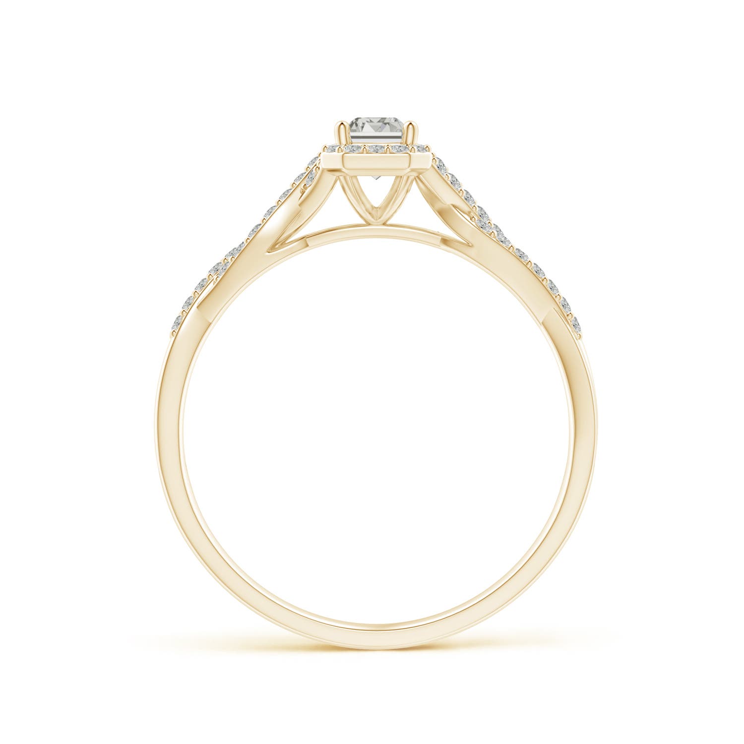 K, I3 / 0.49 CT / 14 KT Yellow Gold