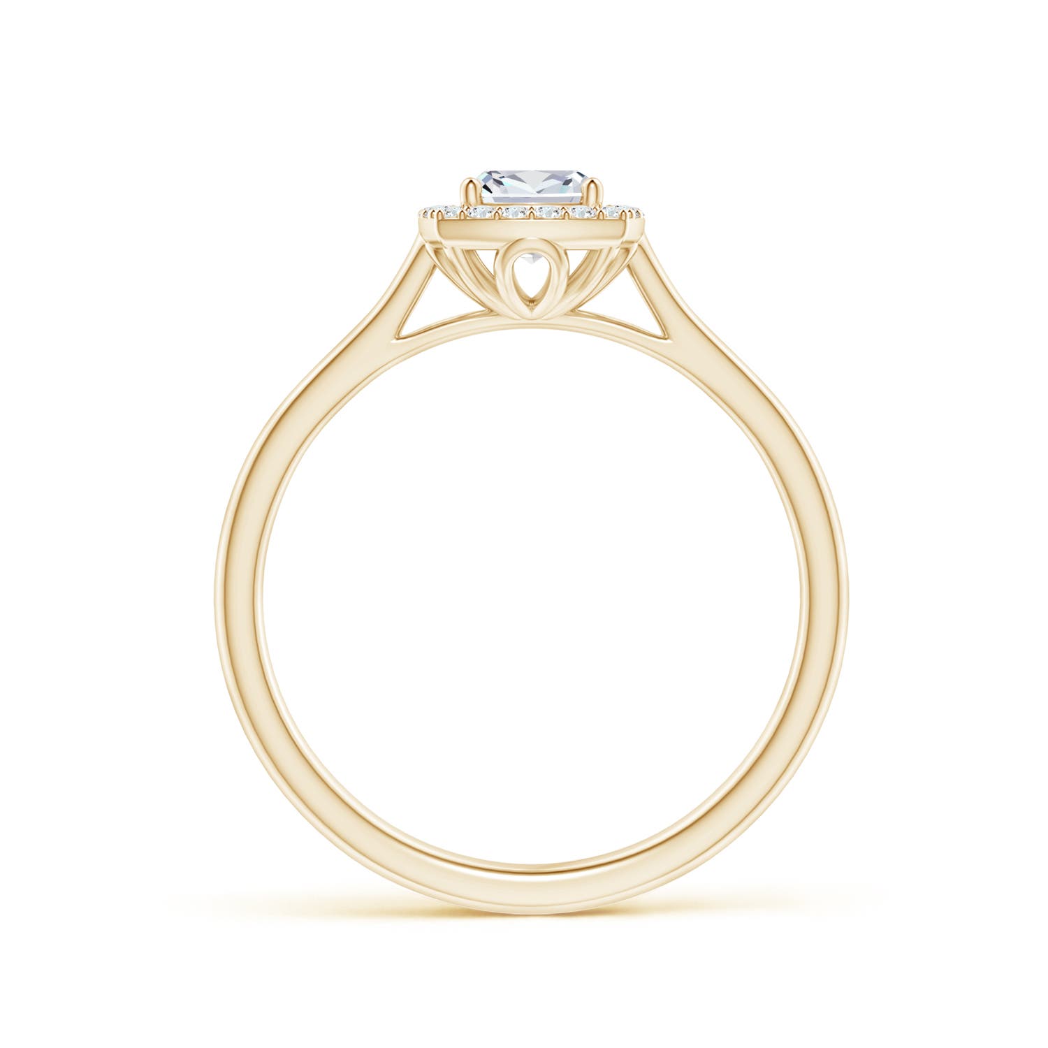 F-G, VS / 0.48 CT / 14 KT Yellow Gold