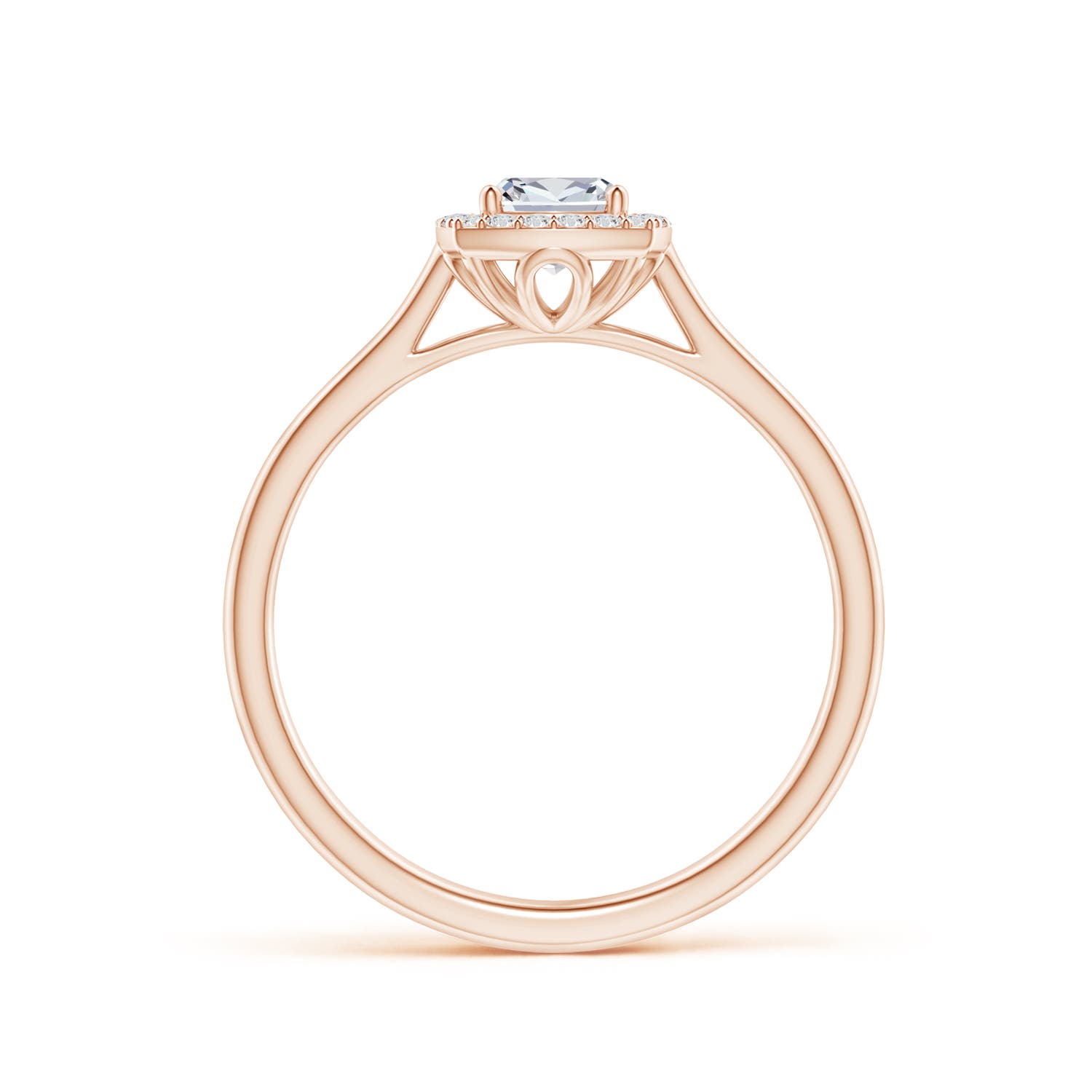 H, SI2 / 0.48 CT / 14 KT Rose Gold