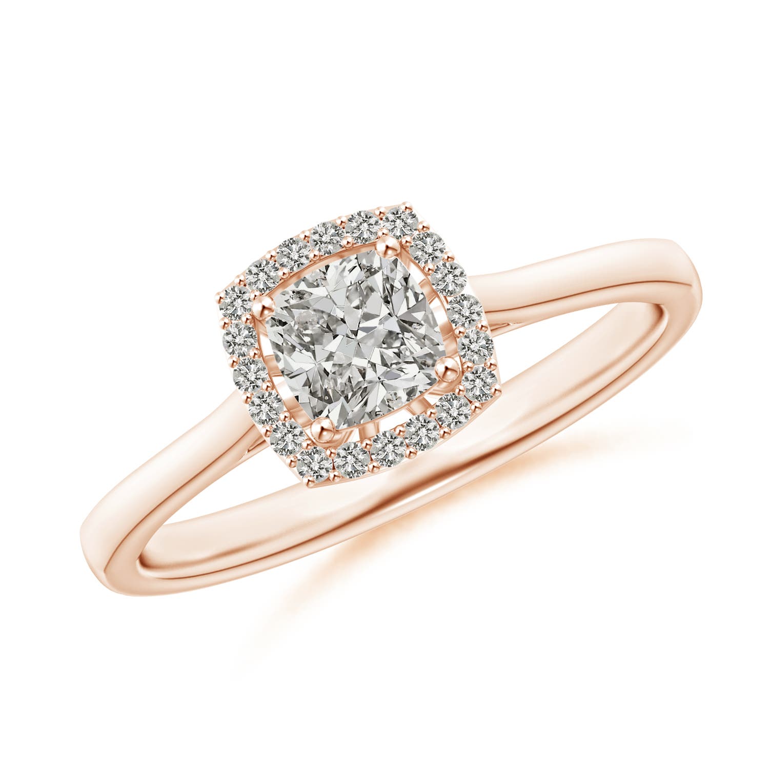 K, I3 / 0.48 CT / 14 KT Rose Gold