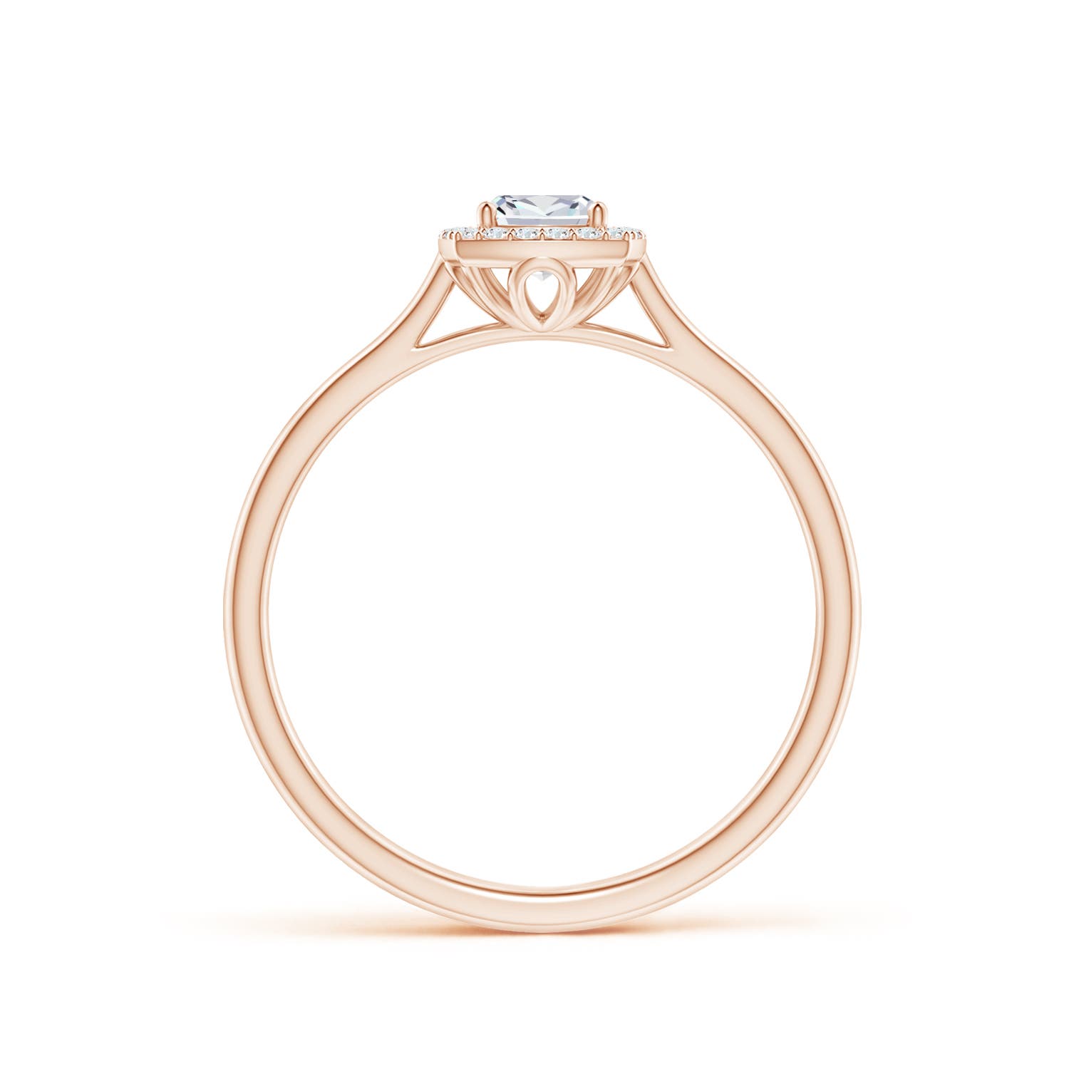 F-G, VS / 0.32 CT / 14 KT Rose Gold