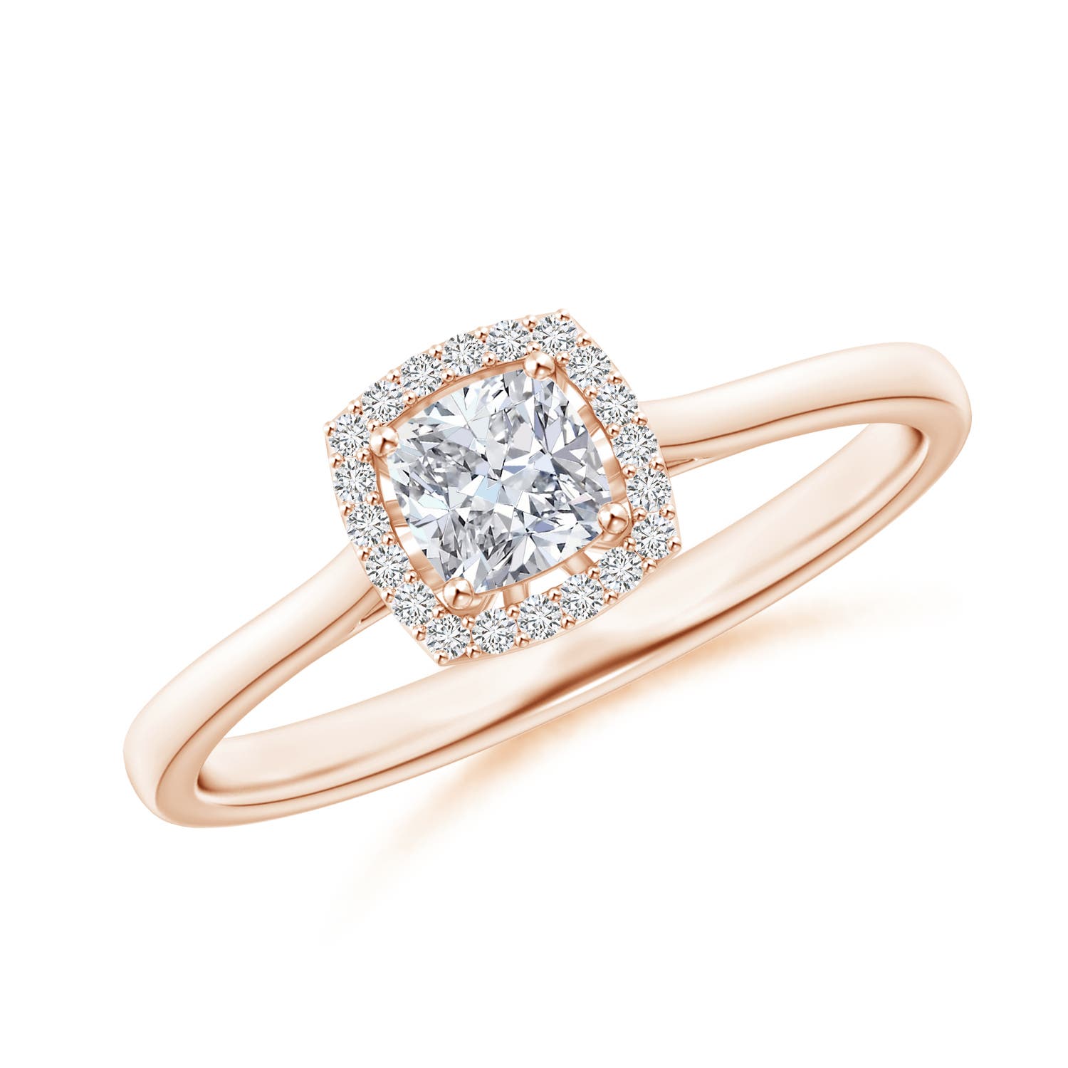 H, SI2 / 0.32 CT / 14 KT Rose Gold