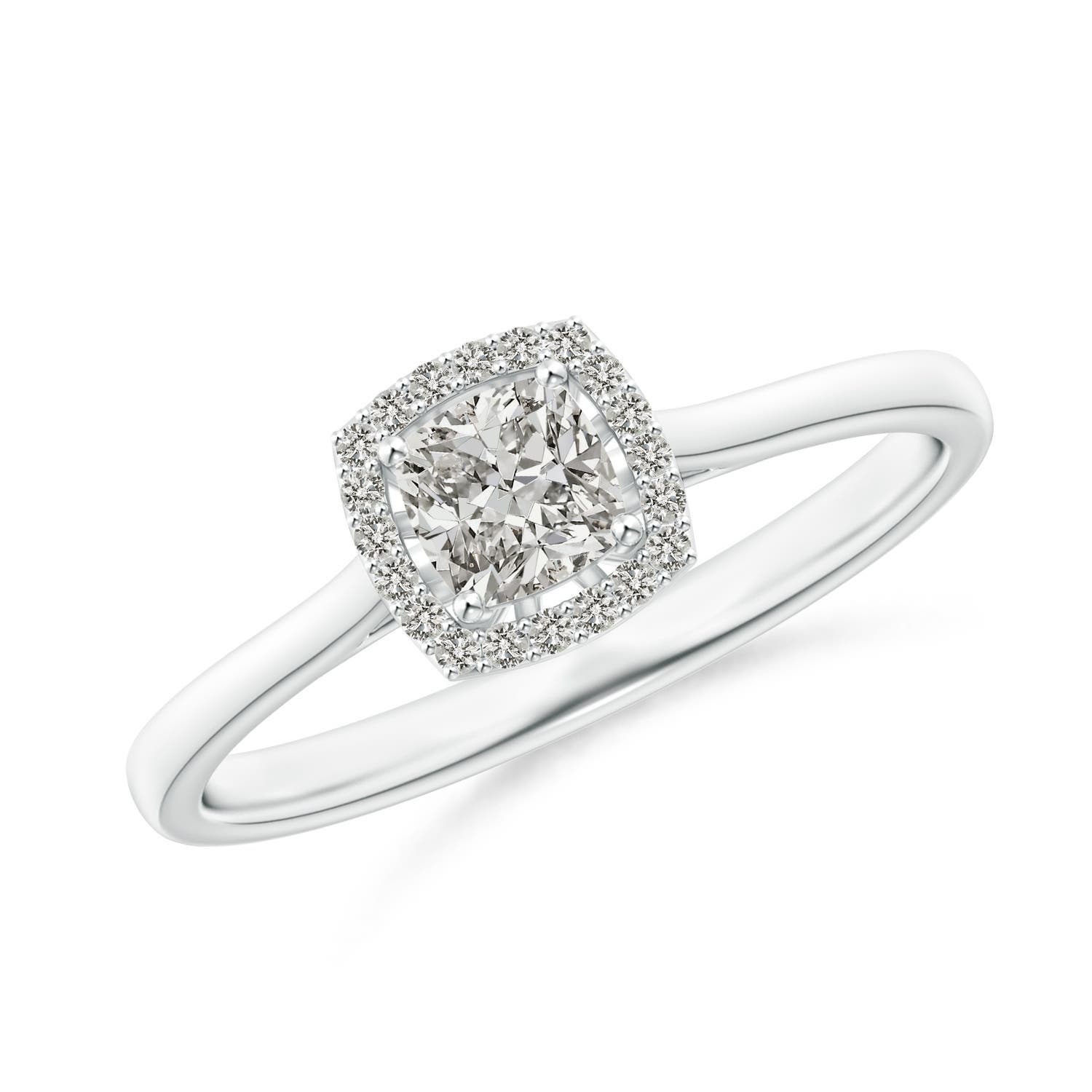 K, I3 / 0.32 CT / 14 KT White Gold