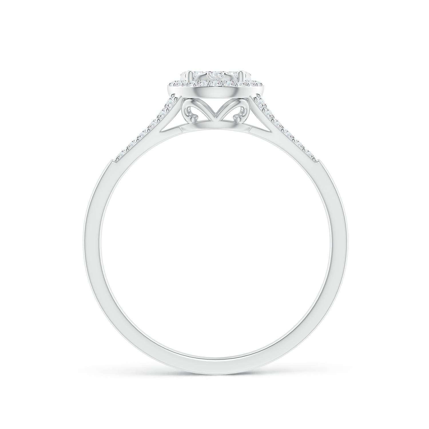 F-G, VS / 0.36 CT / 14 KT White Gold