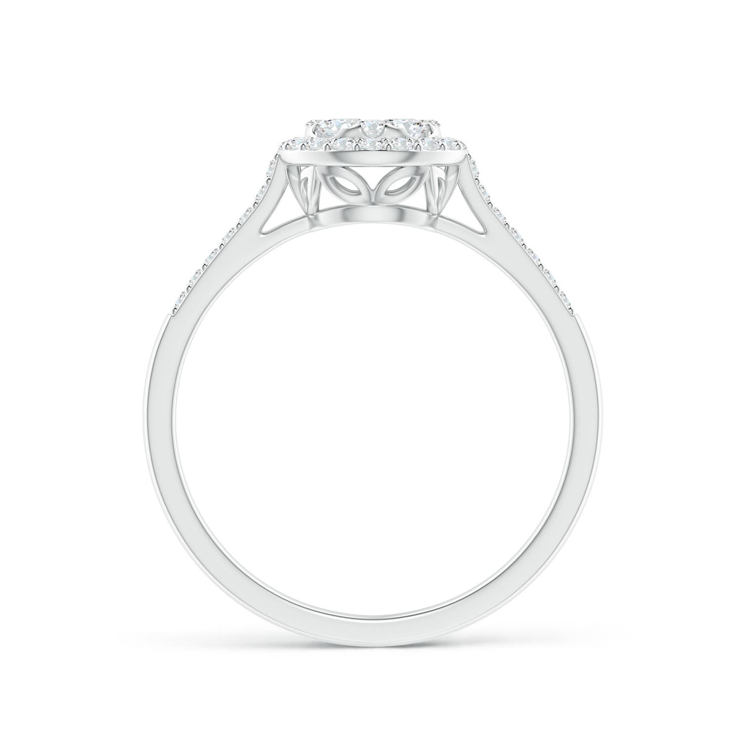 F-G, VS / 0.49 CT / 14 KT White Gold