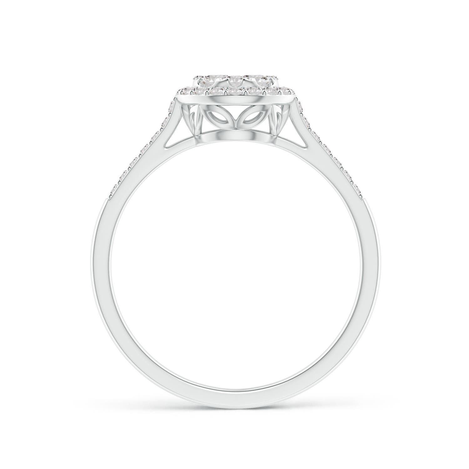 I-J, I1-I2 / 0.49 CT / 14 KT White Gold