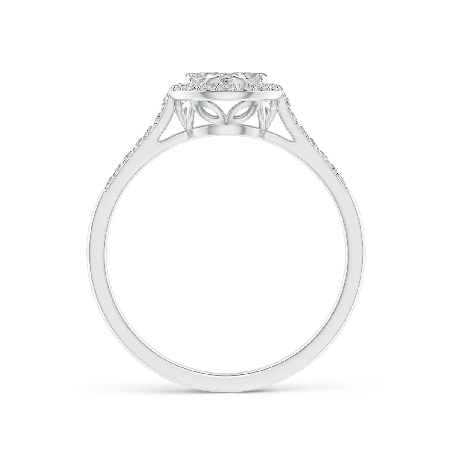 K, I3 / 0.49 CT / 14 KT White Gold