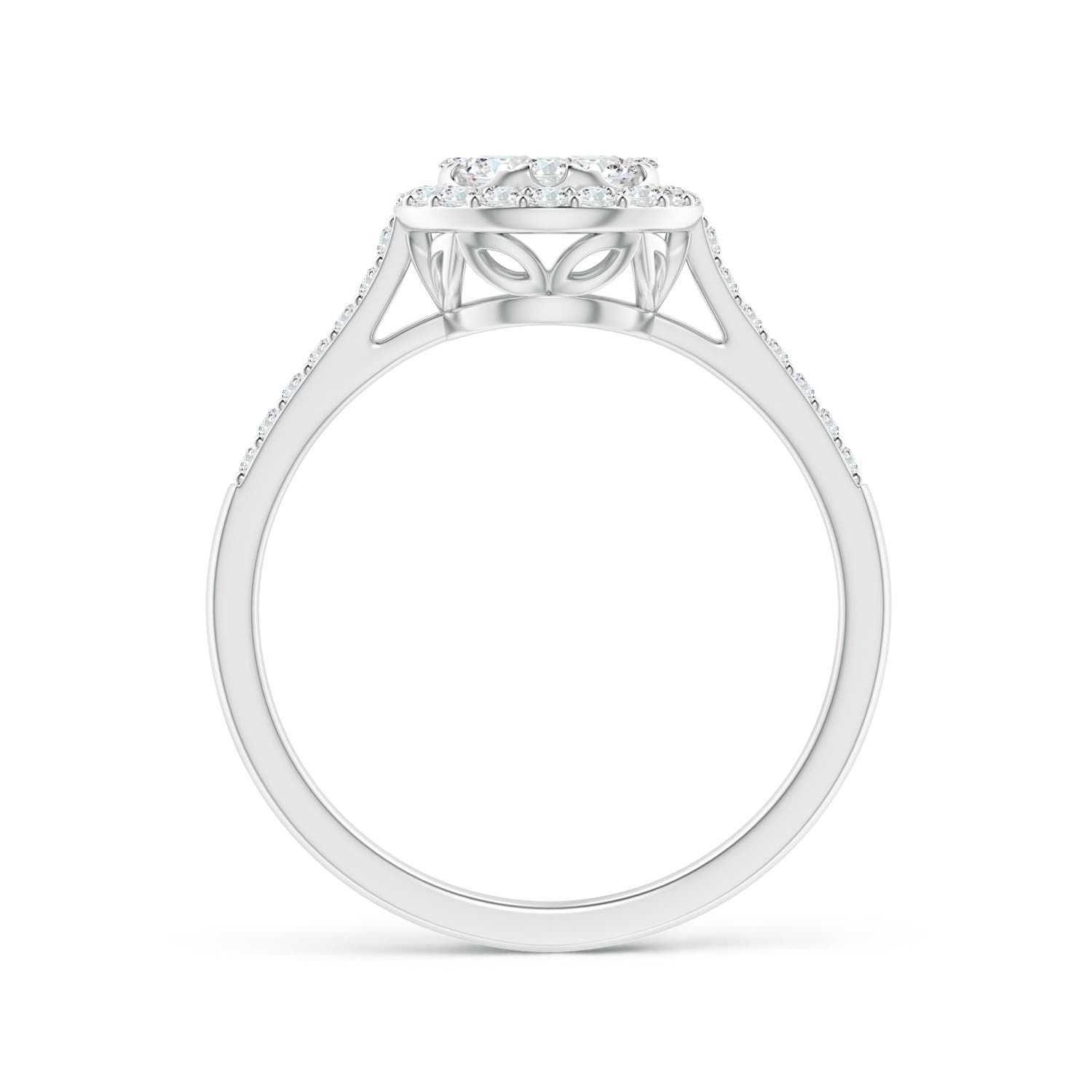 F-G, VS / 0.61 CT / 14 KT White Gold