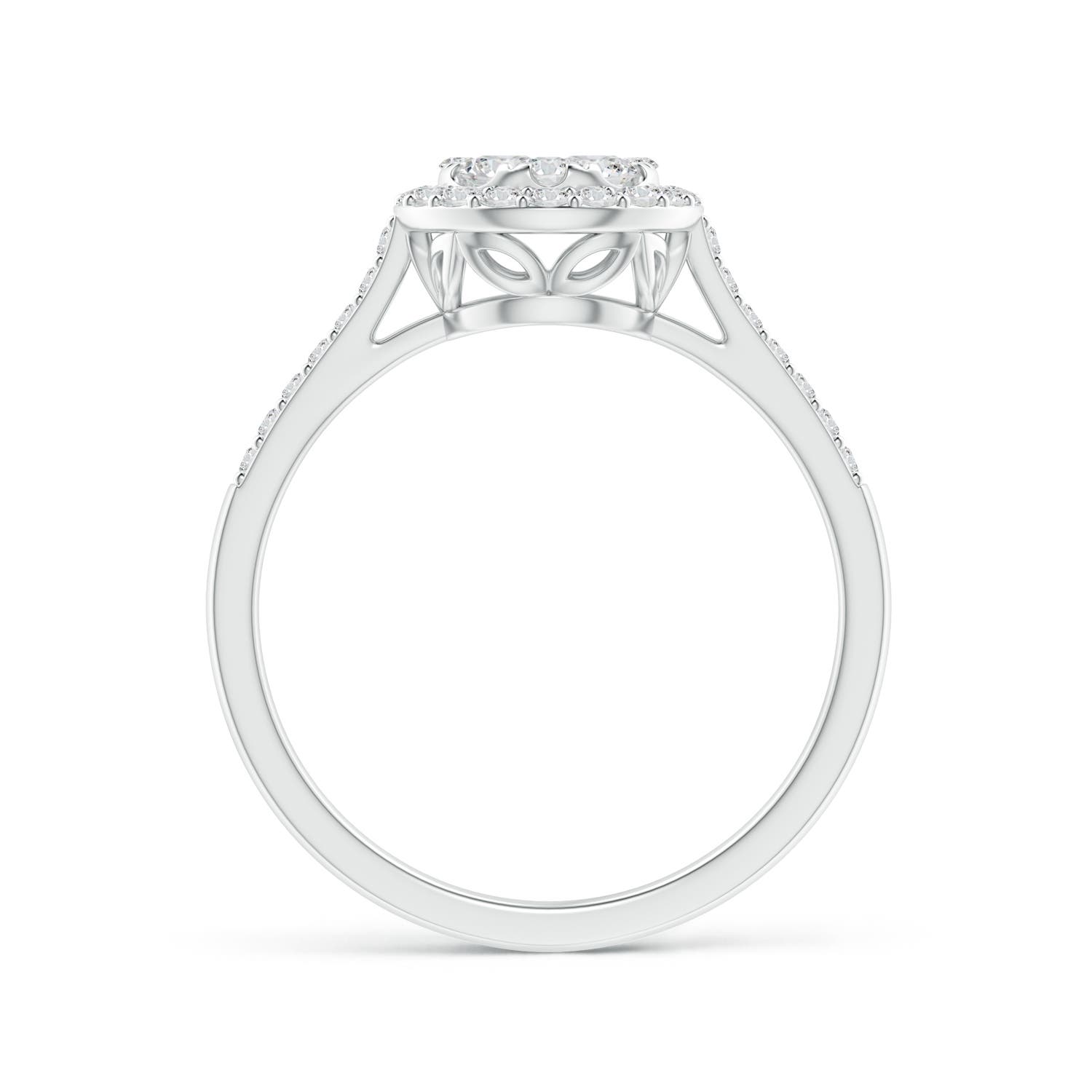 H, SI2 / 0.61 CT / 14 KT White Gold