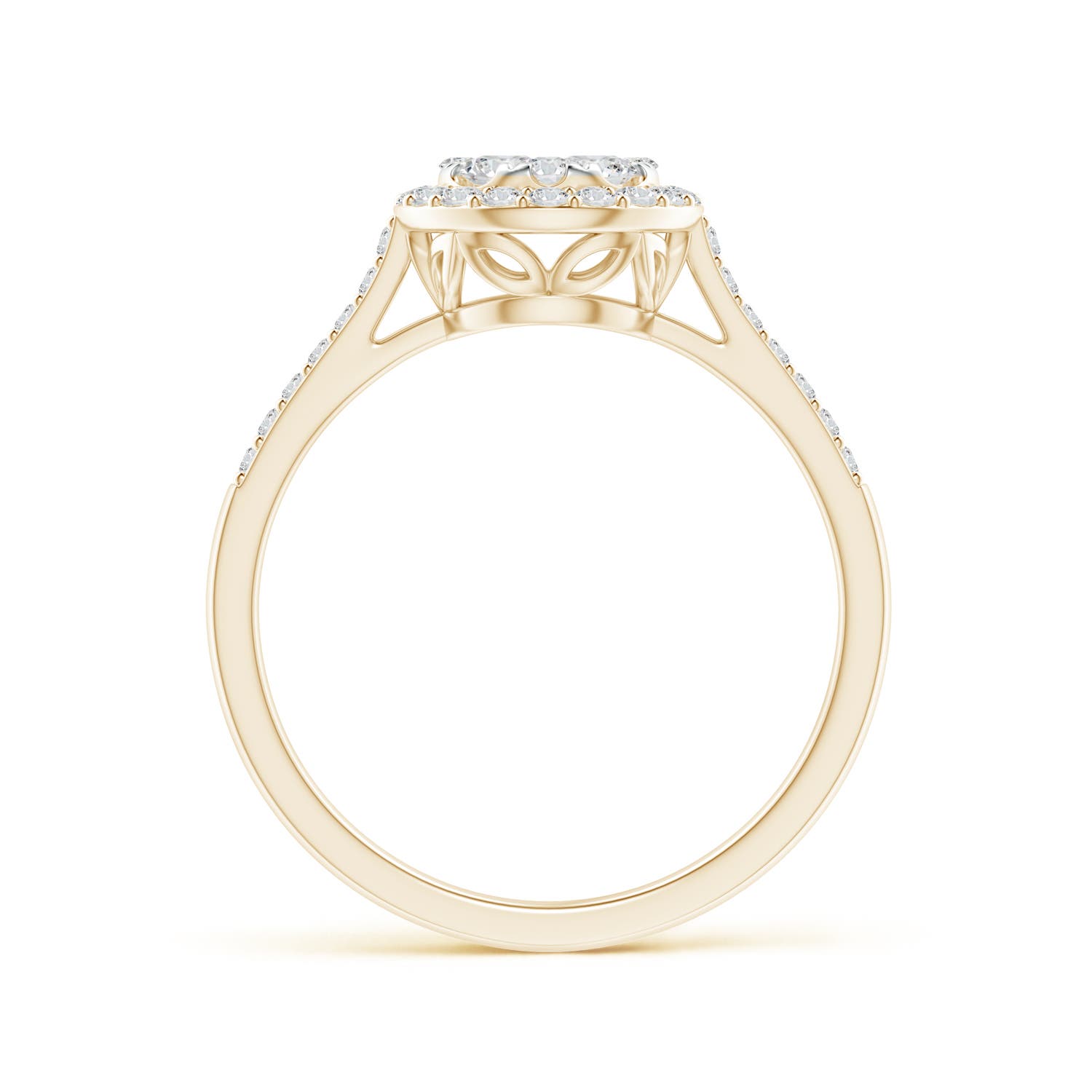 H, SI2 / 0.61 CT / 14 KT Yellow Gold