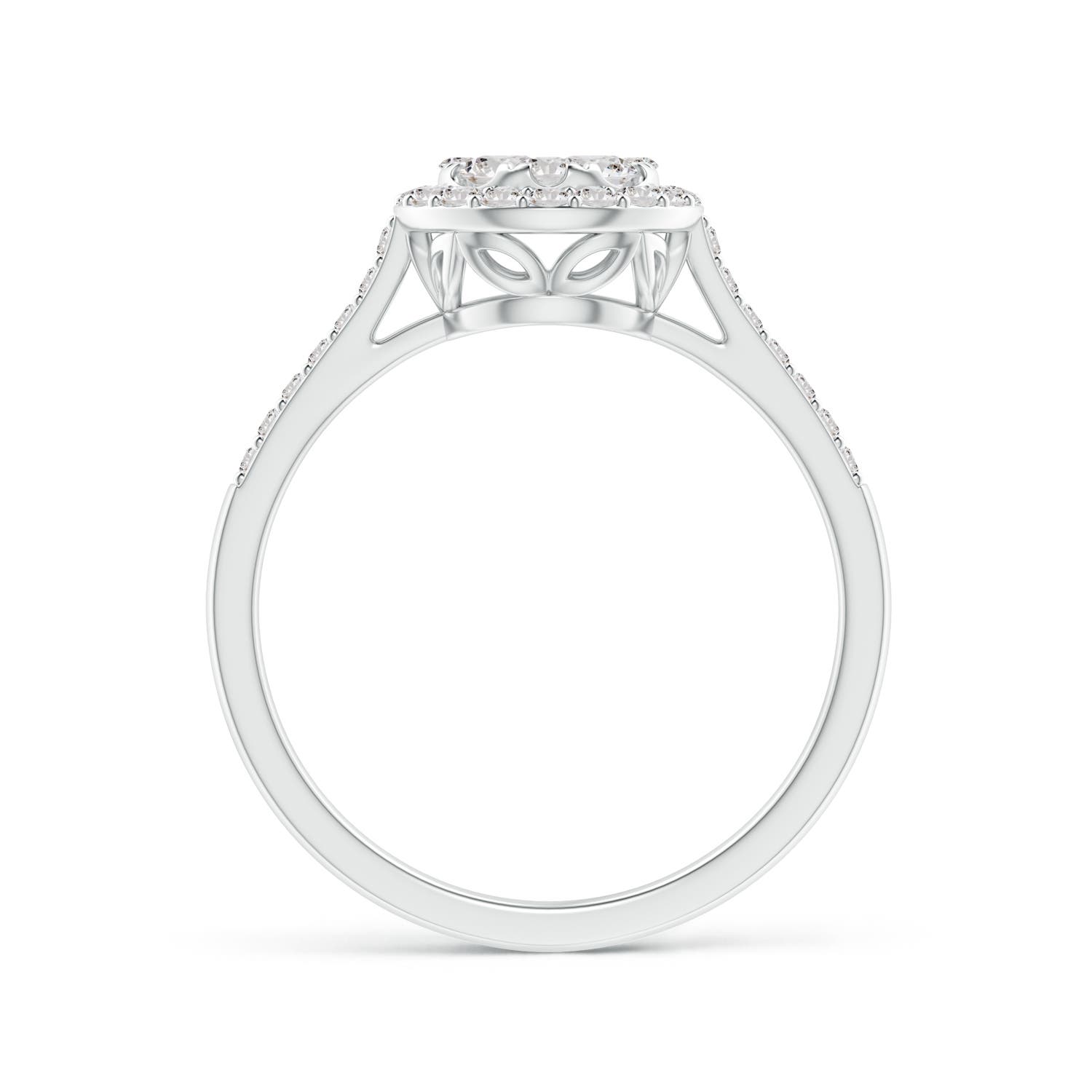 I-J, I1-I2 / 0.61 CT / 14 KT White Gold