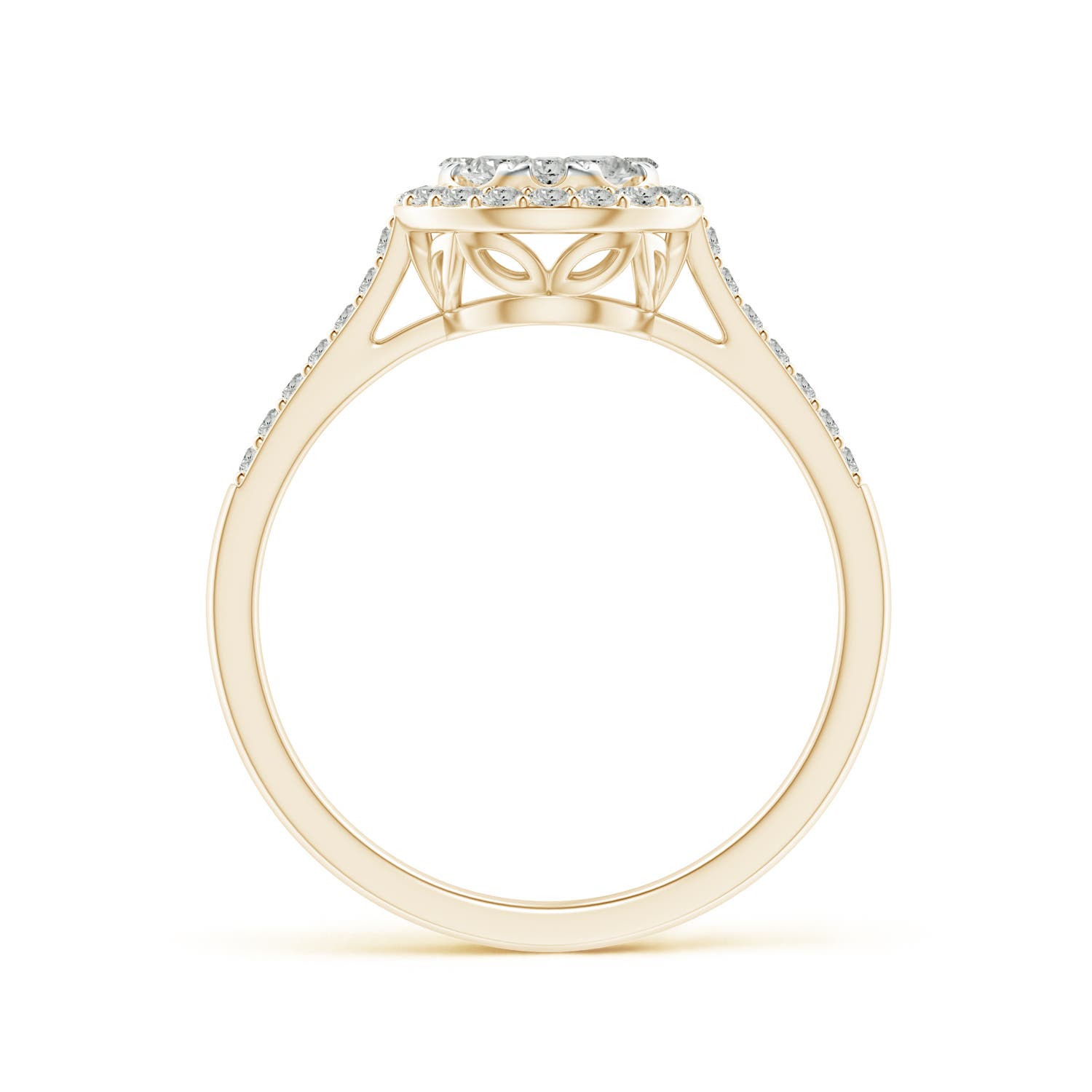 K, I3 / 0.61 CT / 14 KT Yellow Gold