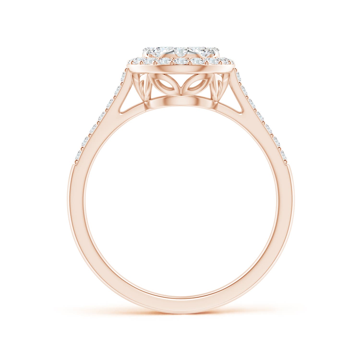 F-G, VS / 0.73 CT / 14 KT Rose Gold