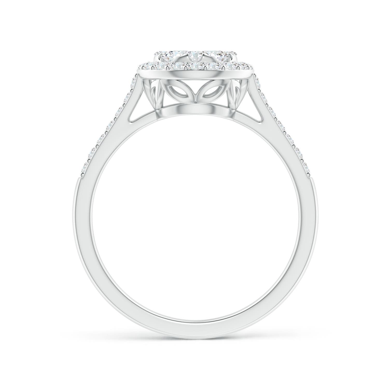 F-G, VS / 0.73 CT / 14 KT White Gold