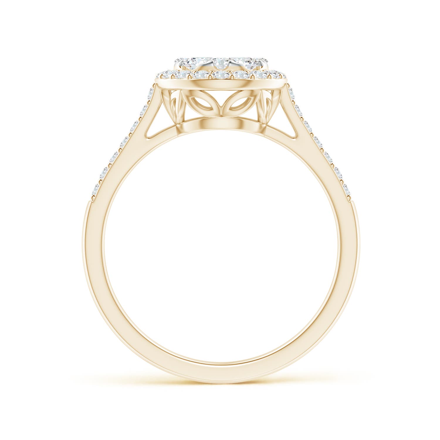 F-G, VS / 0.73 CT / 14 KT Yellow Gold