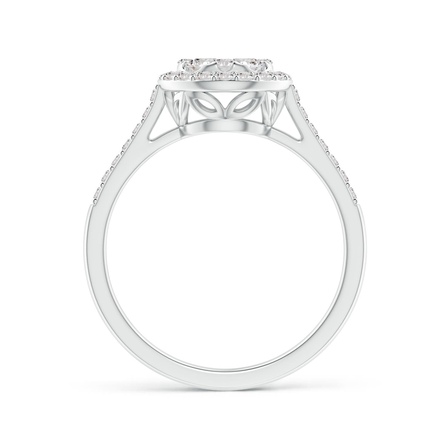 I-J, I1-I2 / 0.73 CT / 14 KT White Gold