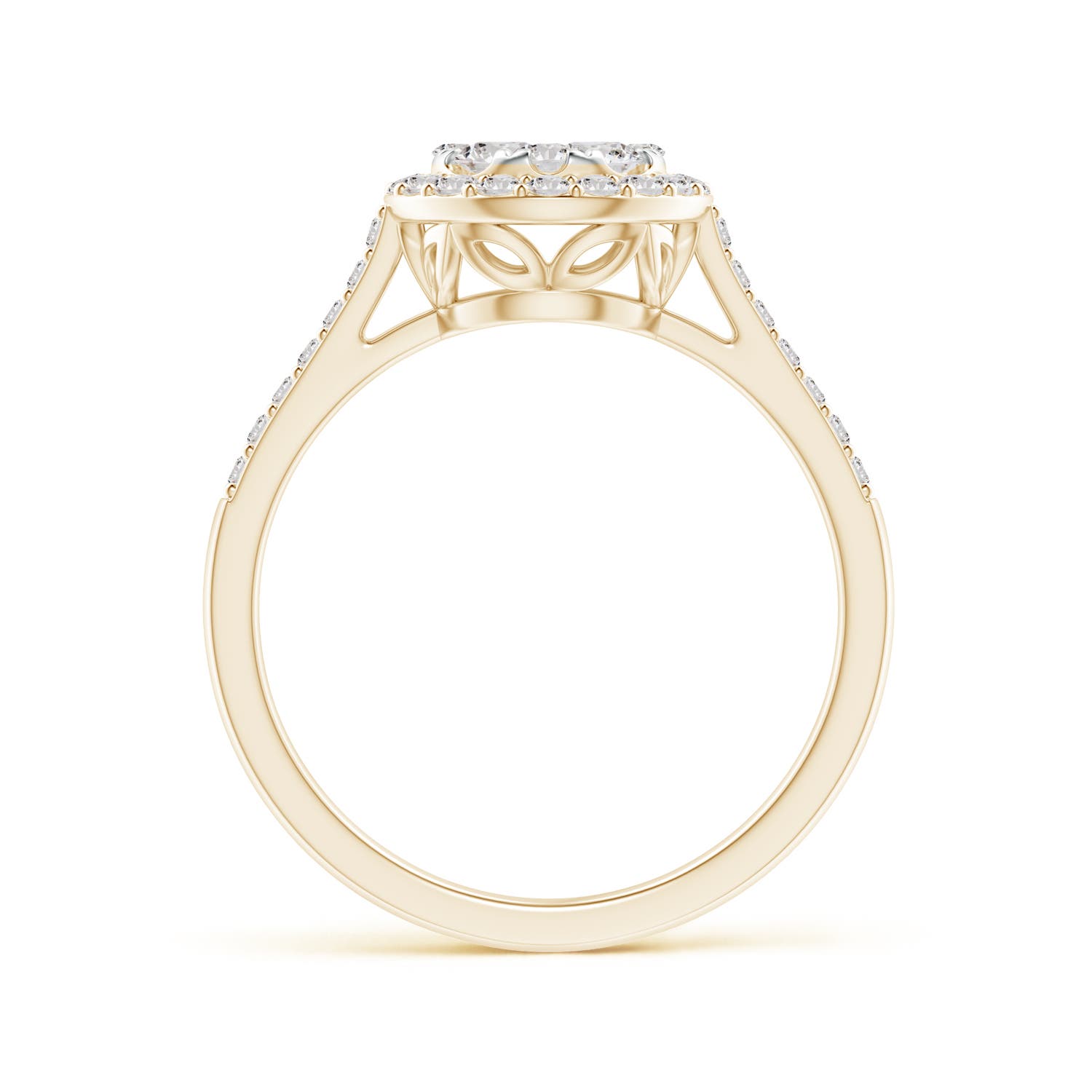 I-J, I1-I2 / 0.73 CT / 14 KT Yellow Gold