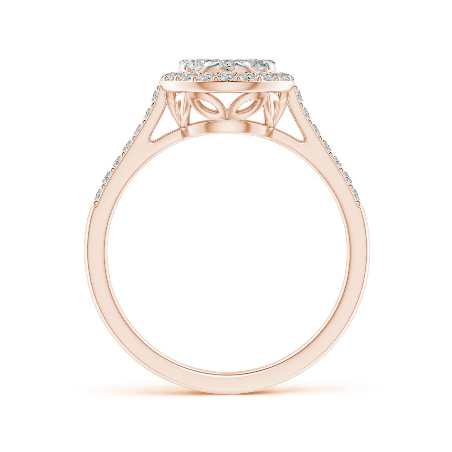 K, I3 / 0.73 CT / 14 KT Rose Gold