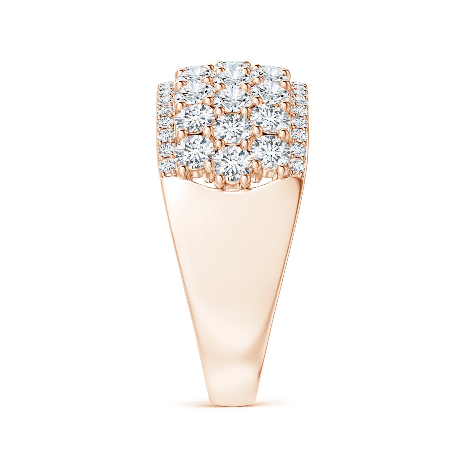 G, VS2 / 1.98 CT / 14 KT Rose Gold