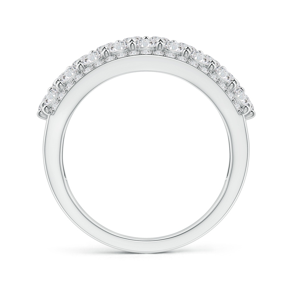 2.7mm HSI2 Five-Row Diamond Broad Anniversary Ring in P950 Platinum side-1