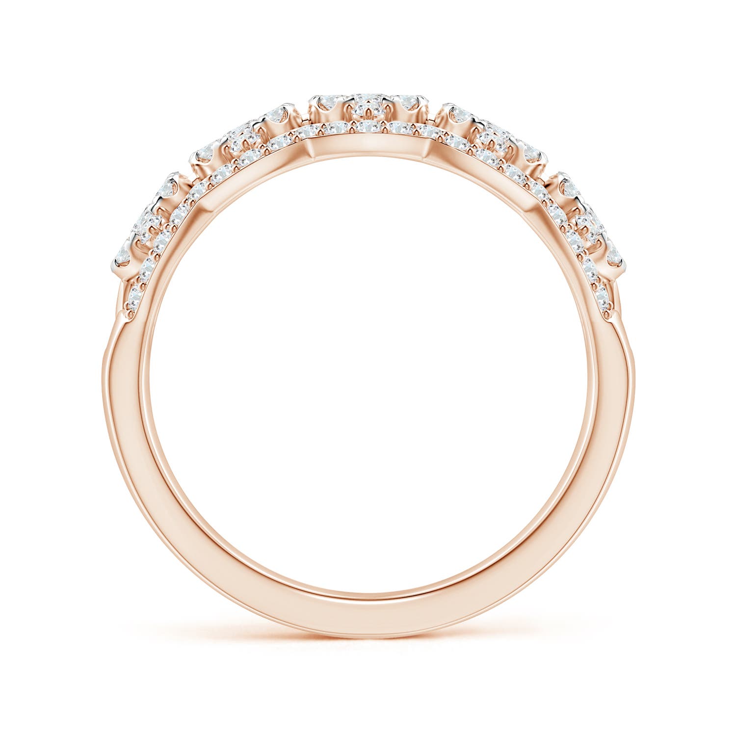 F-G, VS / 1.02 CT / 14 KT Rose Gold