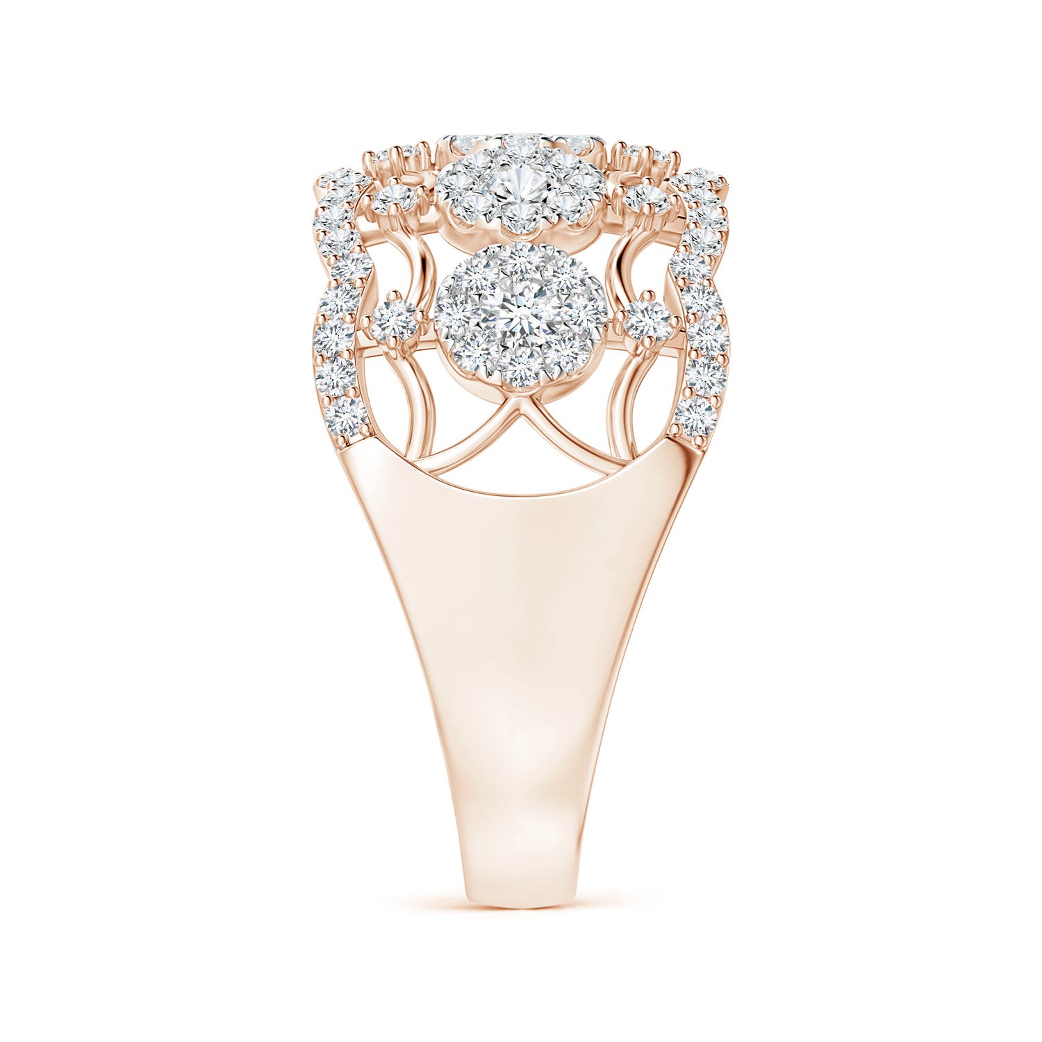 F-G, VS / 1.02 CT / 14 KT Rose Gold