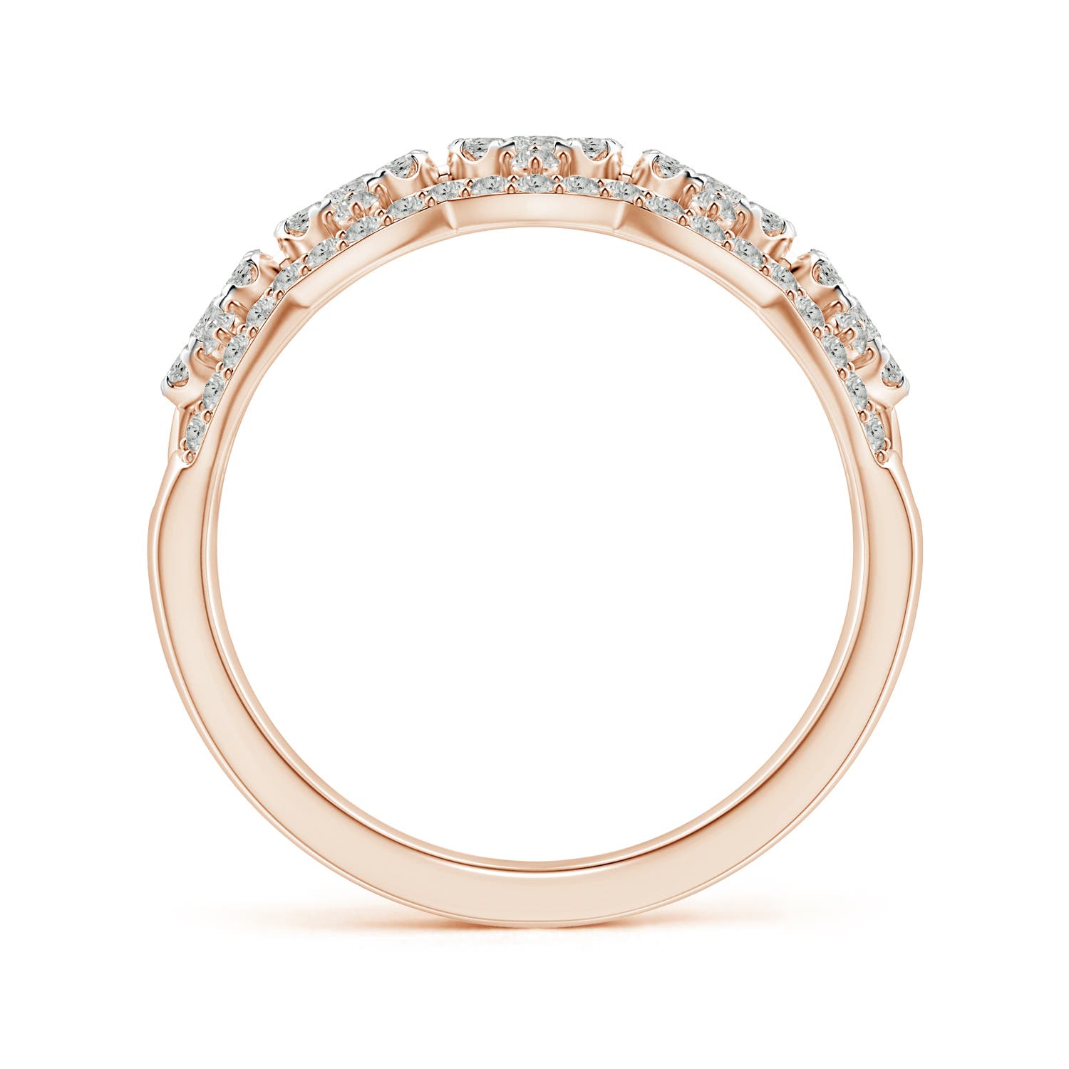 K, I3 / 1.02 CT / 14 KT Rose Gold