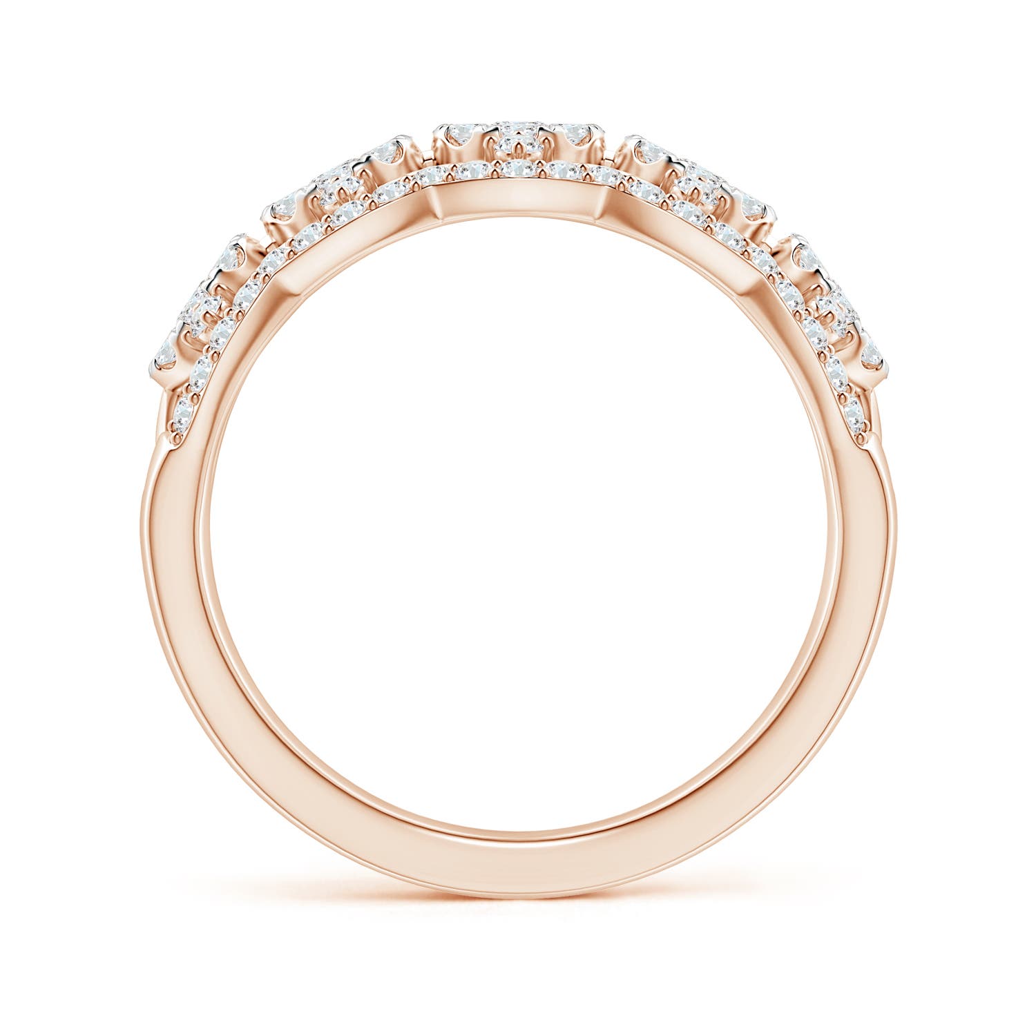 F-G, VS / 1.32 CT / 14 KT Rose Gold