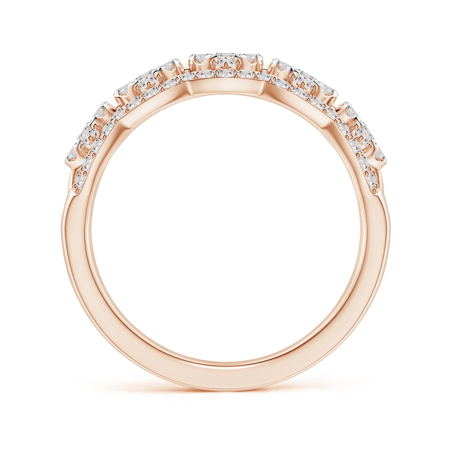 I-J, I1-I2 / 1.32 CT / 14 KT Rose Gold