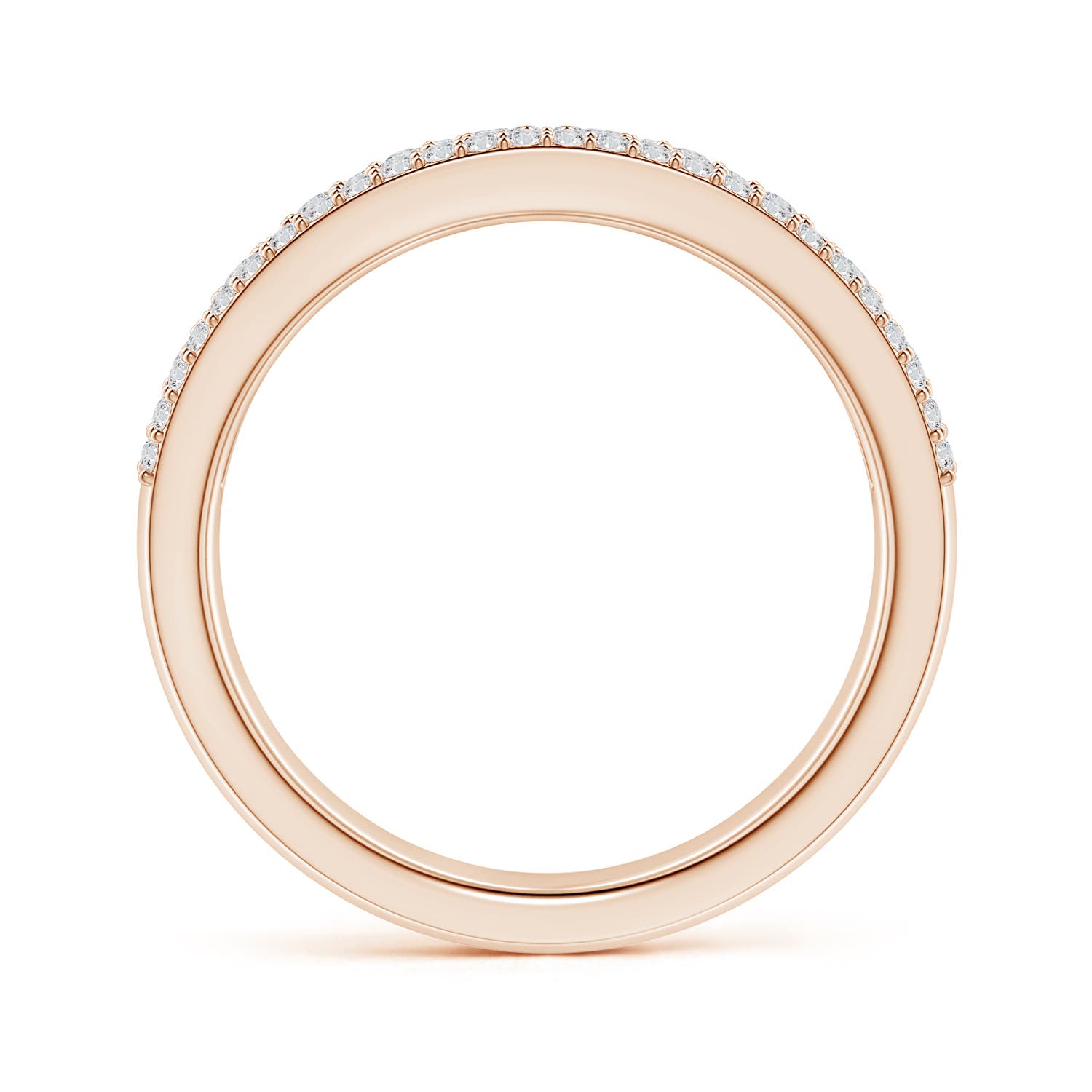 H, SI2 / 2.35 CT / 14 KT Rose Gold