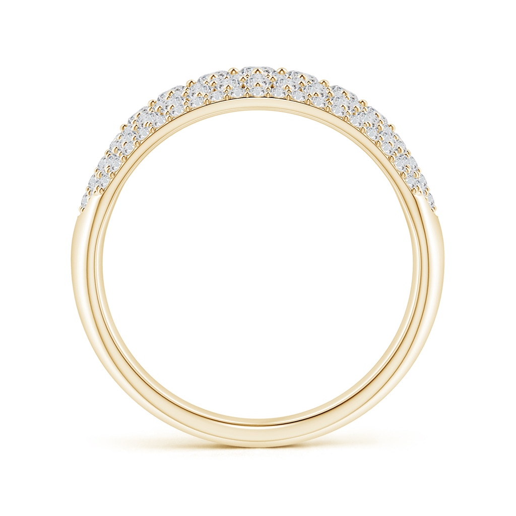 2.5mm HSI2 Multi-Row Graduated Diamond Broad Anniversary Ring in Yellow Gold - side_1