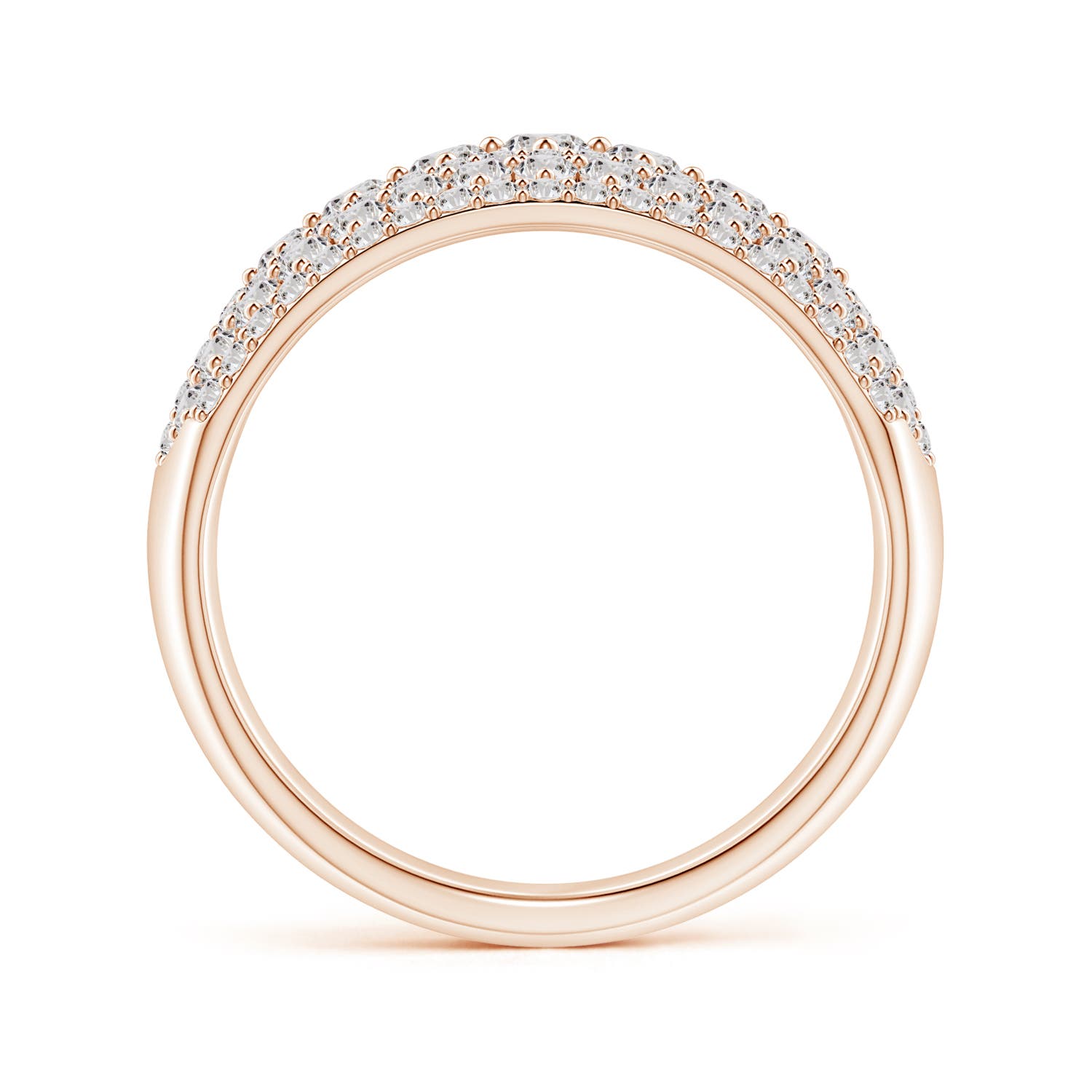 I-J, I1-I2 / 2 CT / 14 KT Rose Gold