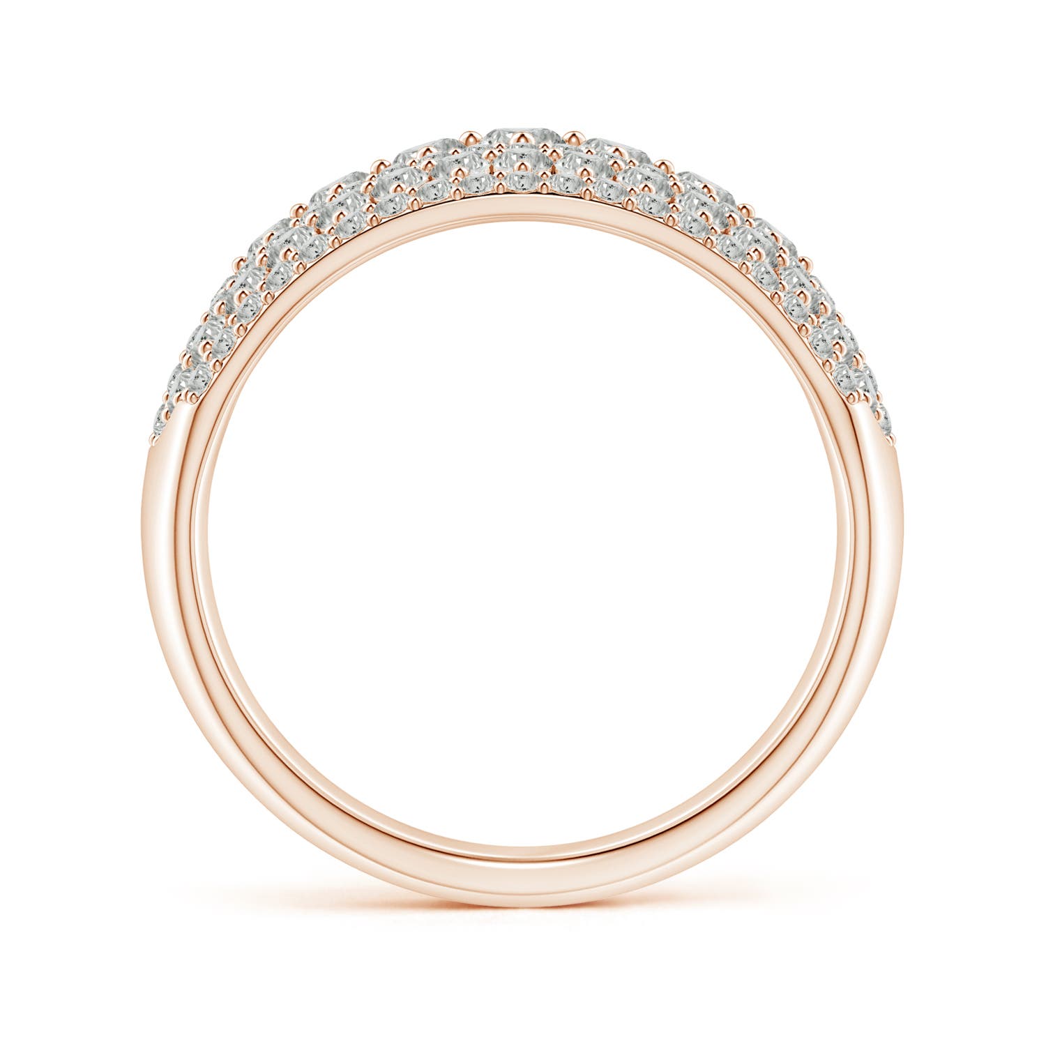 K, I3 / 2 CT / 14 KT Rose Gold