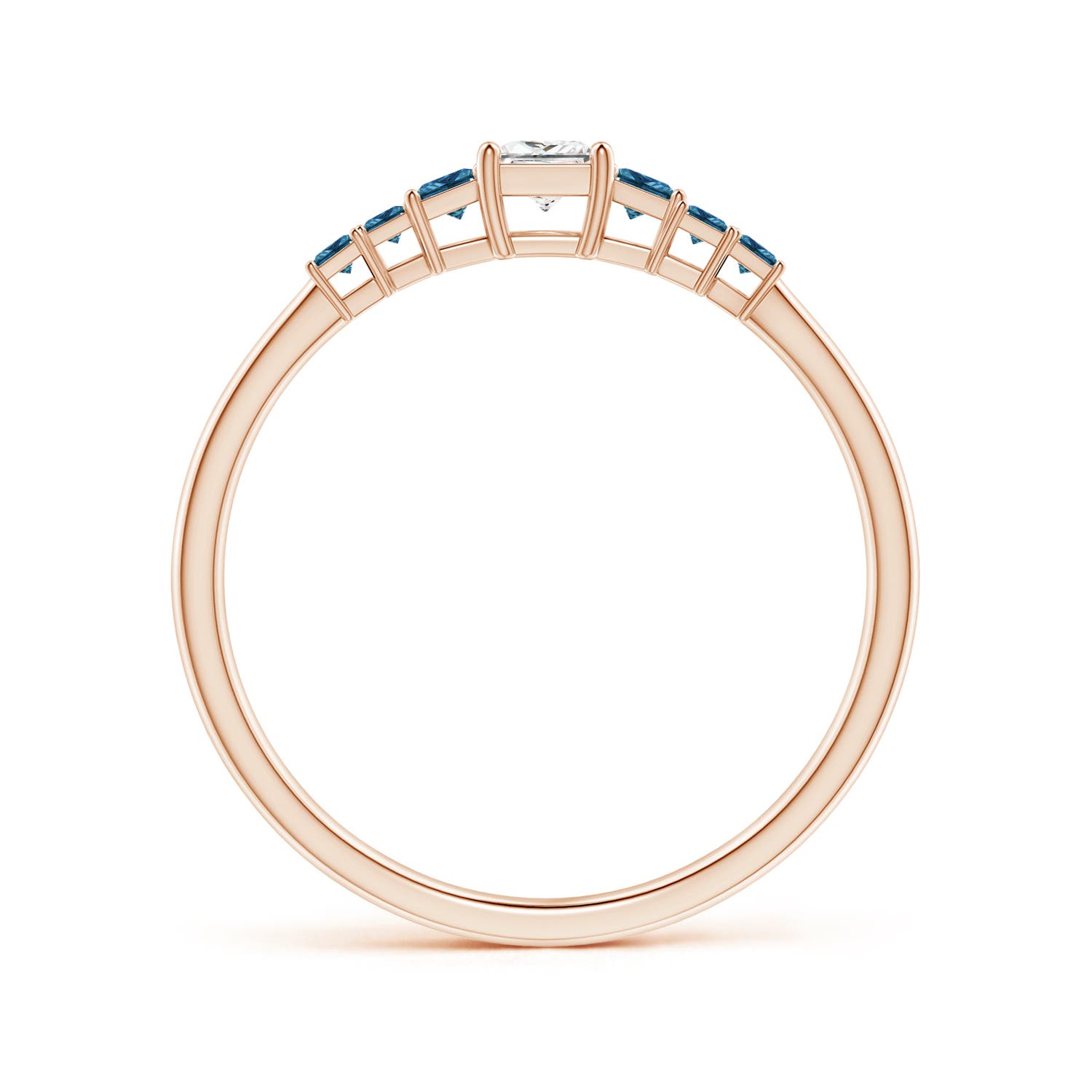 G, VS2 / 0.34 CT / 14 KT Rose Gold