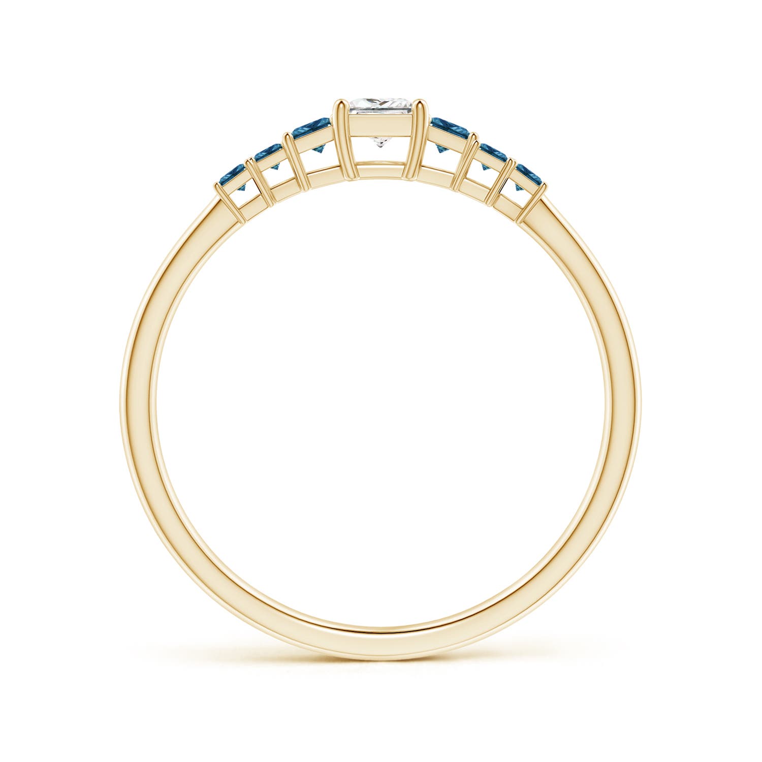 G, VS2 / 0.34 CT / 14 KT Yellow Gold