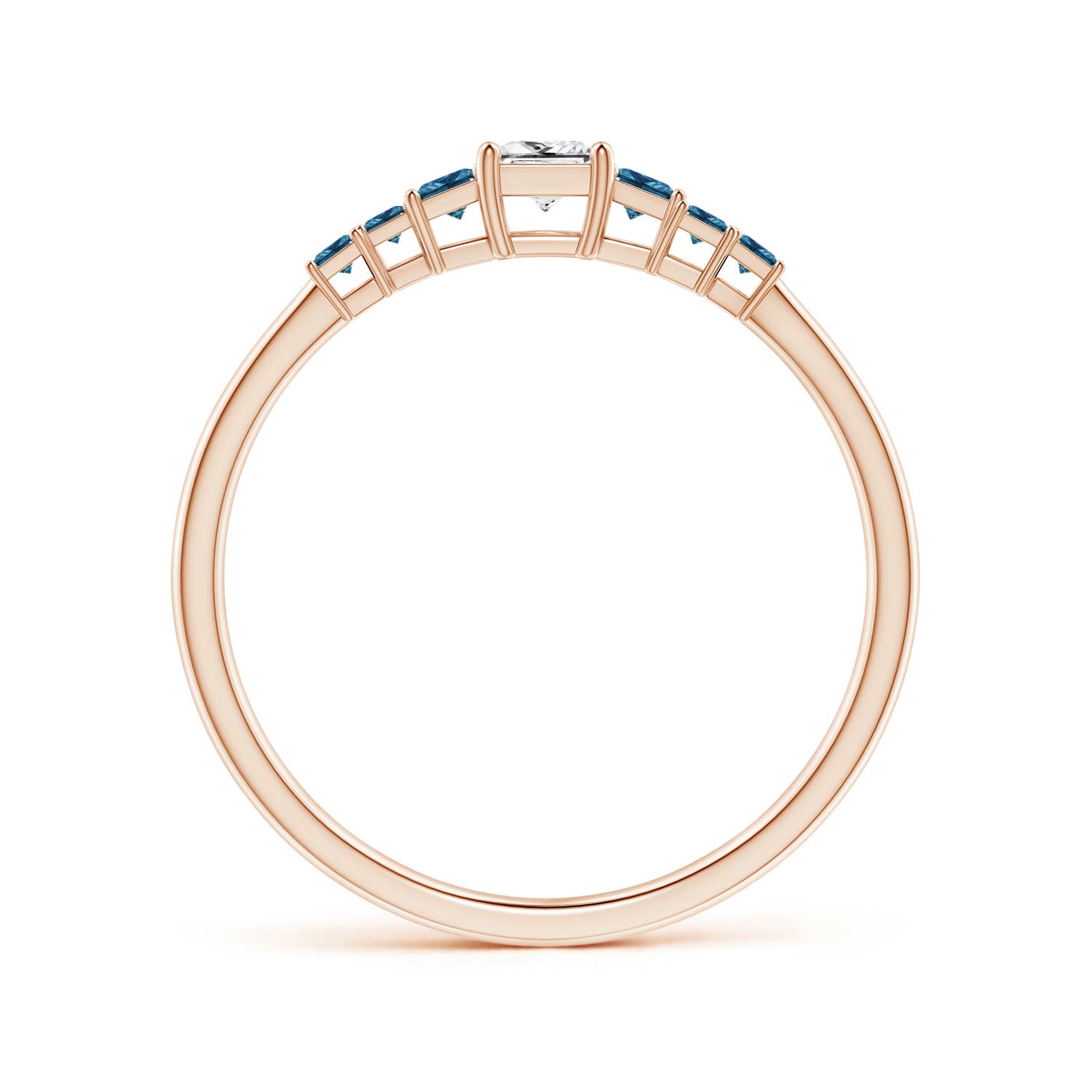 H, SI2 / 0.34 CT / 14 KT Rose Gold