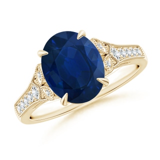 Oval AA Blue Sapphire