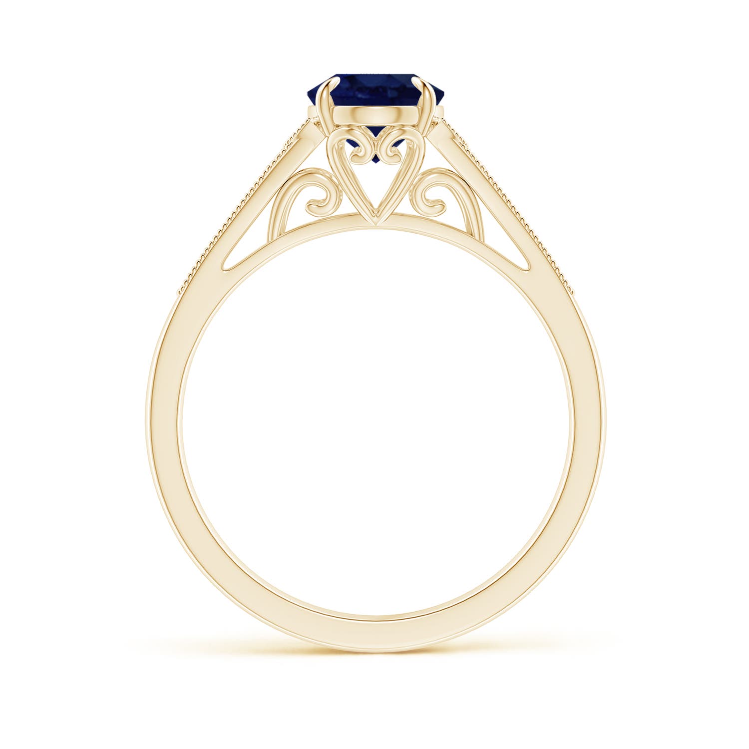 A - Blue Sapphire / 1.69 CT / 14 KT Yellow Gold