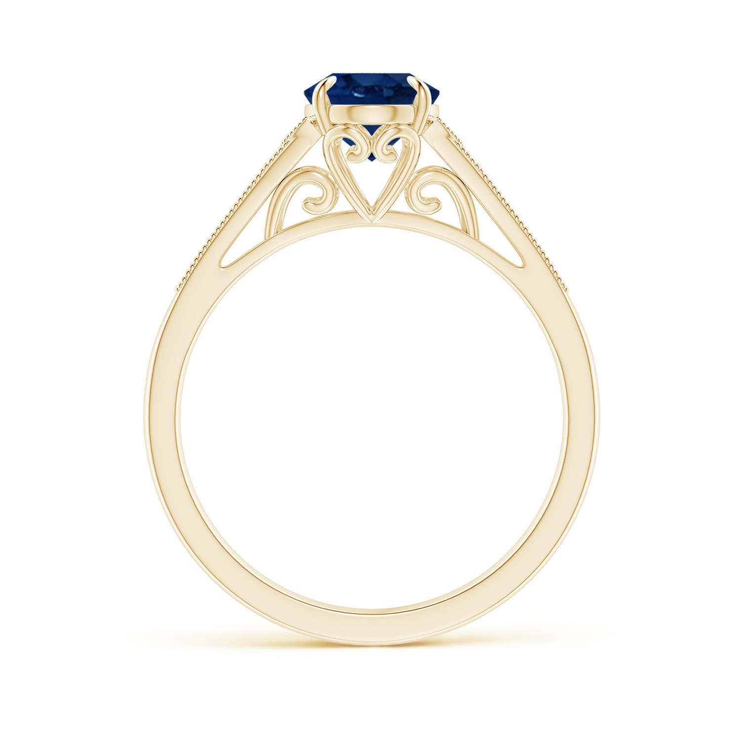 AA - Blue Sapphire / 1.69 CT / 14 KT Yellow Gold