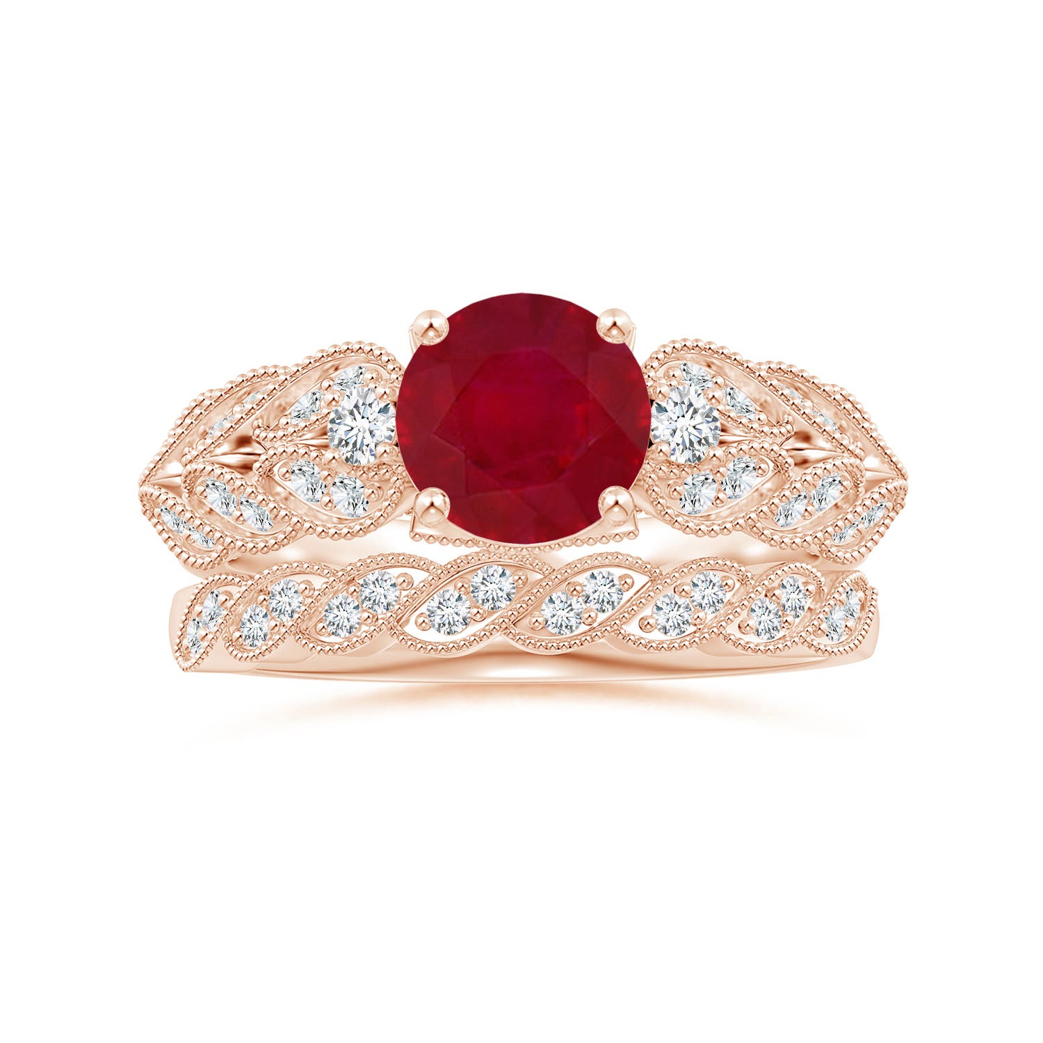 AA - Ruby / 1.67 CT / 14 KT Rose Gold