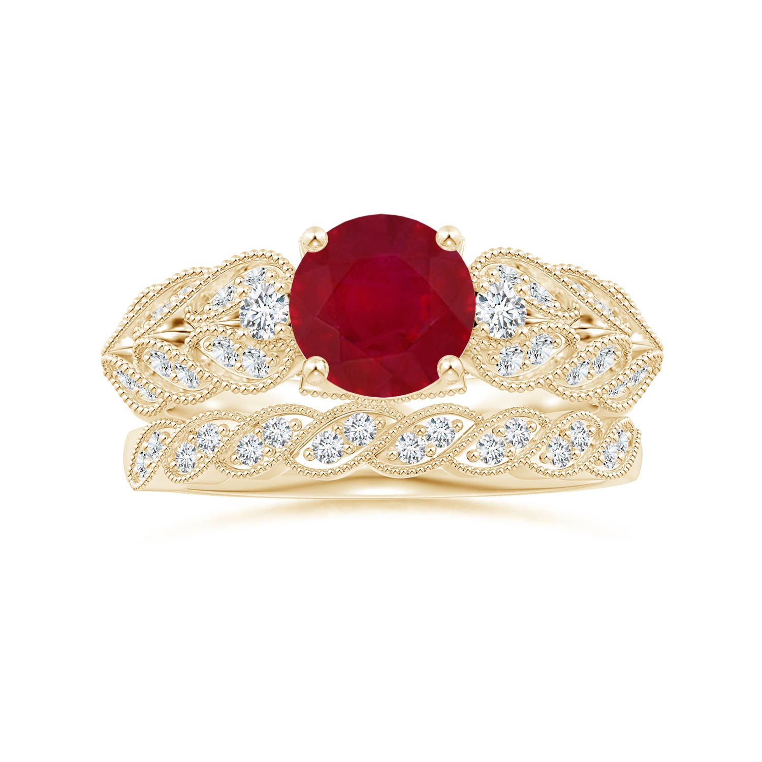 AA - Ruby / 1.67 CT / 14 KT Yellow Gold