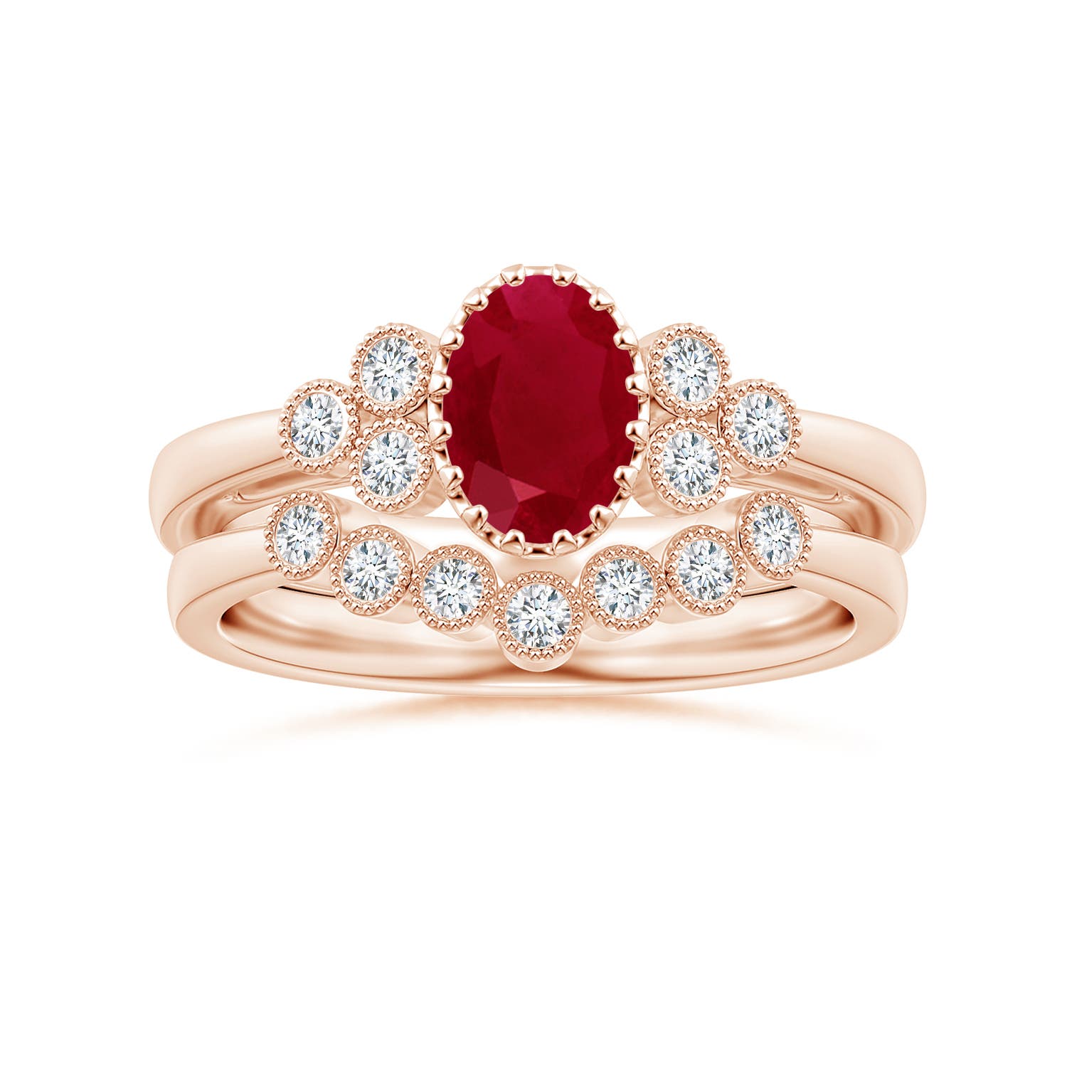 AA - Ruby / 1.14 CT / 14 KT Rose Gold