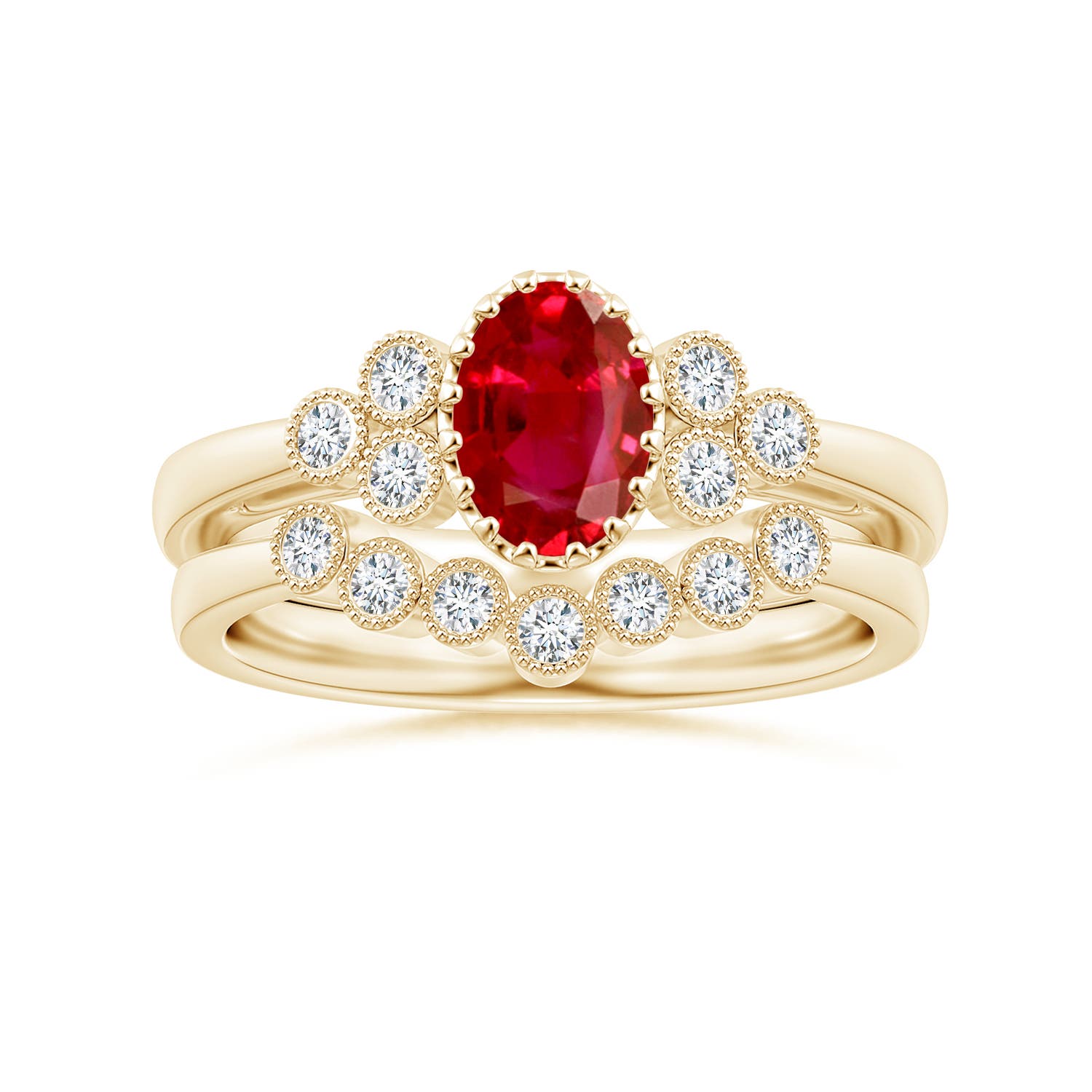 AAA - Ruby / 1.14 CT / 14 KT Yellow Gold