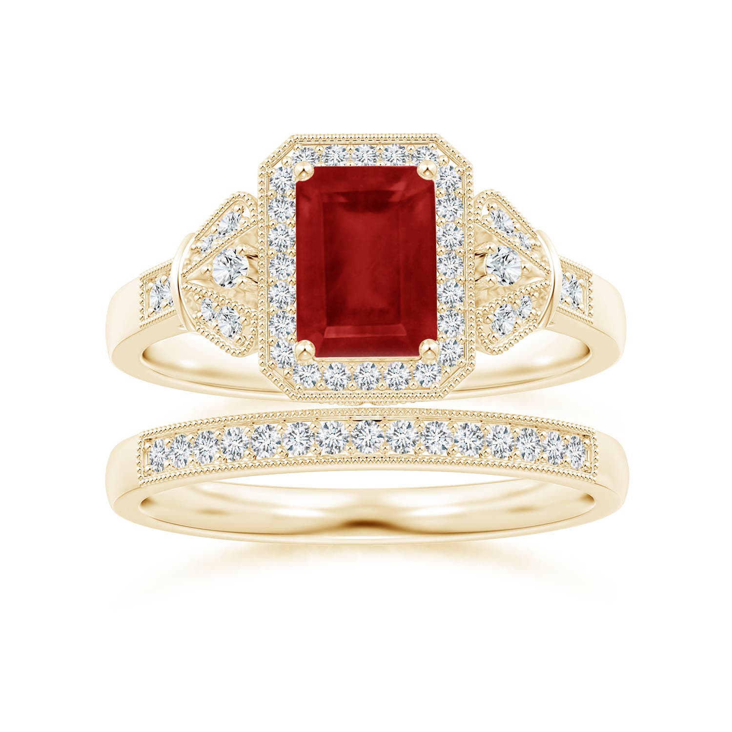 AA - Ruby / 1.26 CT / 14 KT Yellow Gold