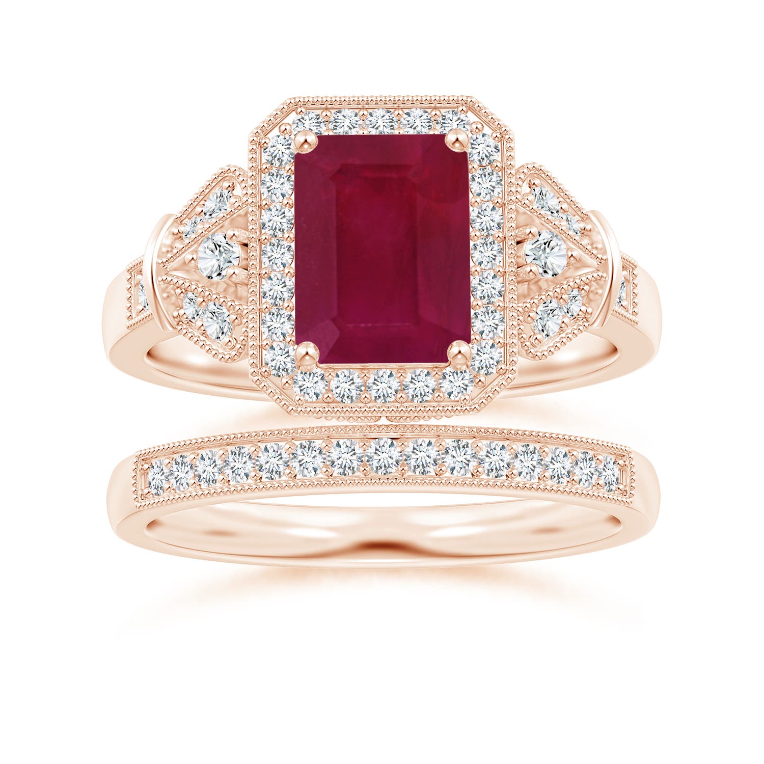 A - Ruby / 1.93 CT / 14 KT Rose Gold