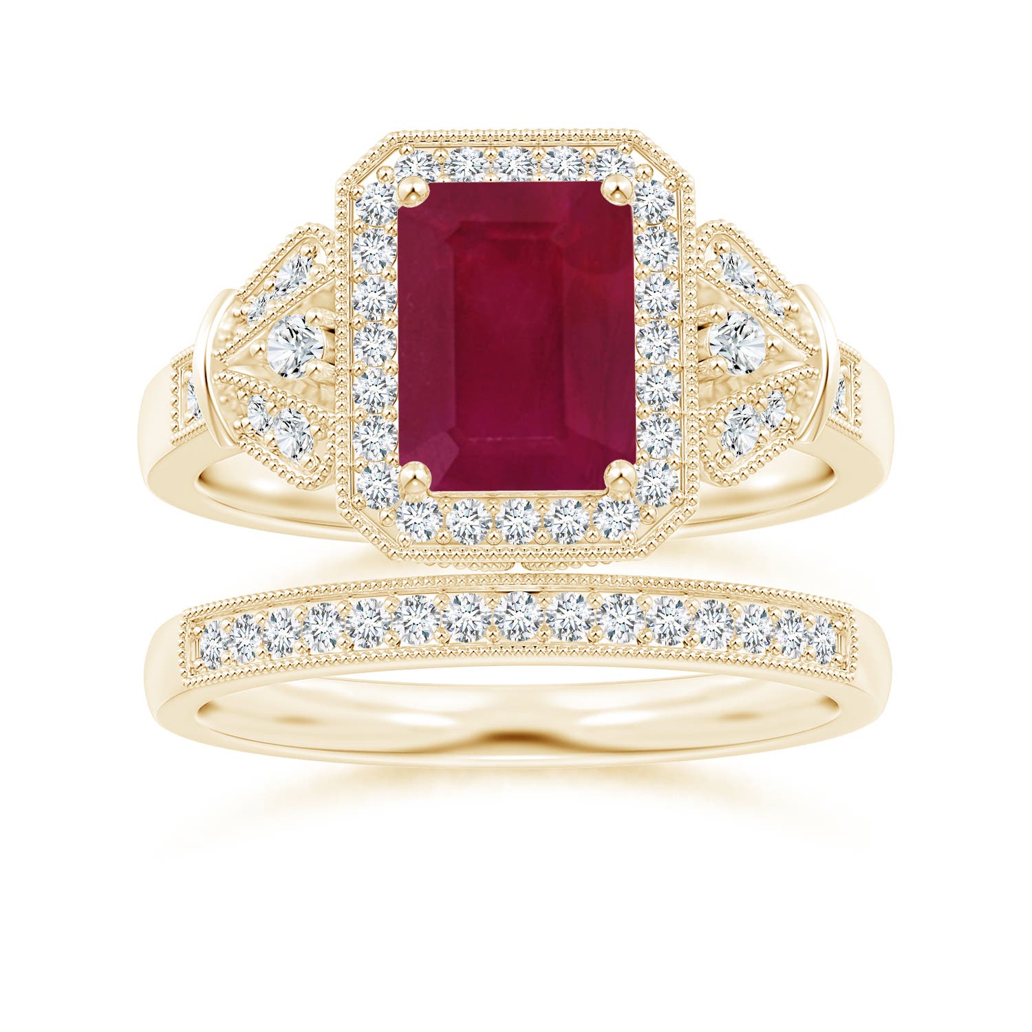 A - Ruby / 1.93 CT / 14 KT Yellow Gold