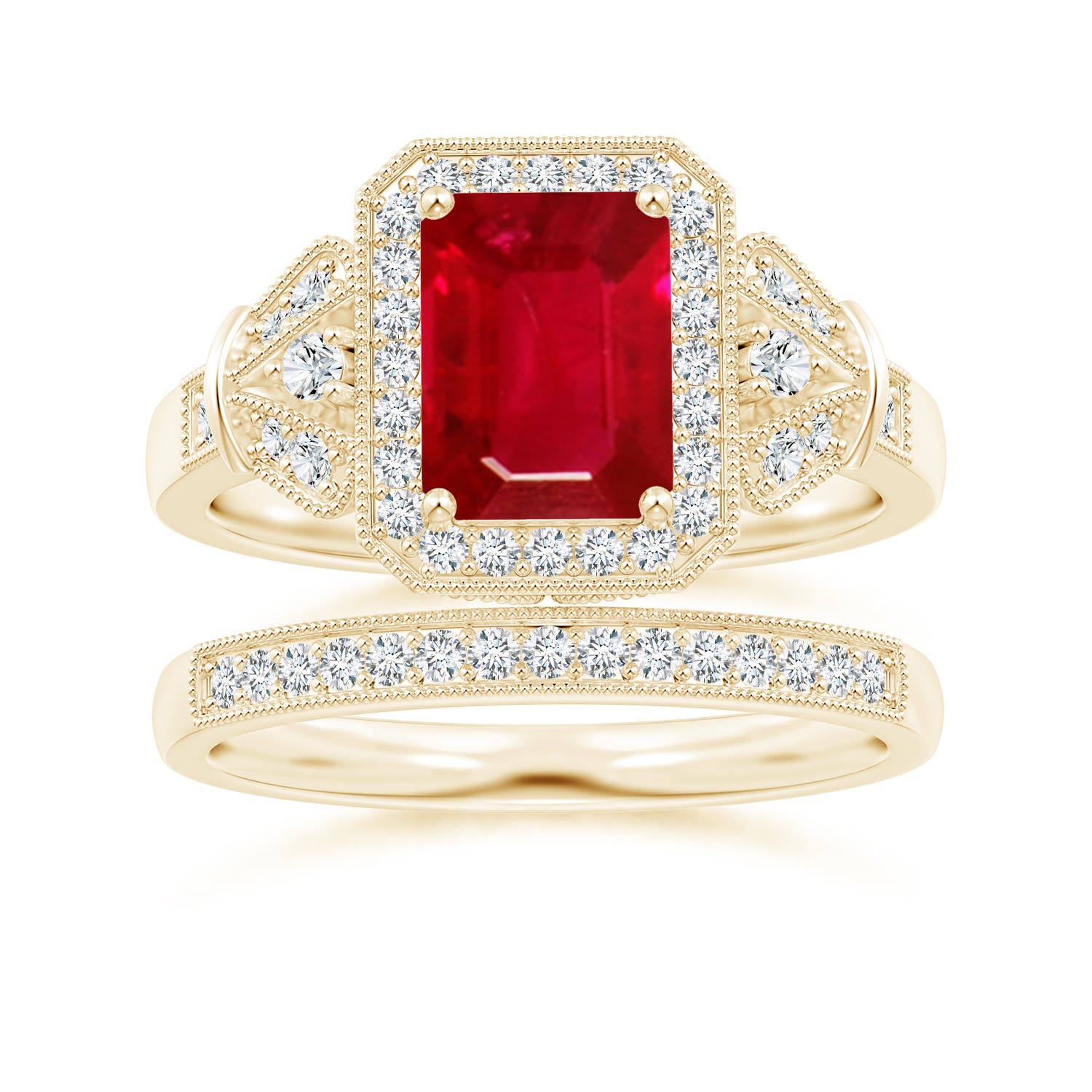 AAA - Ruby / 1.93 CT / 14 KT Yellow Gold