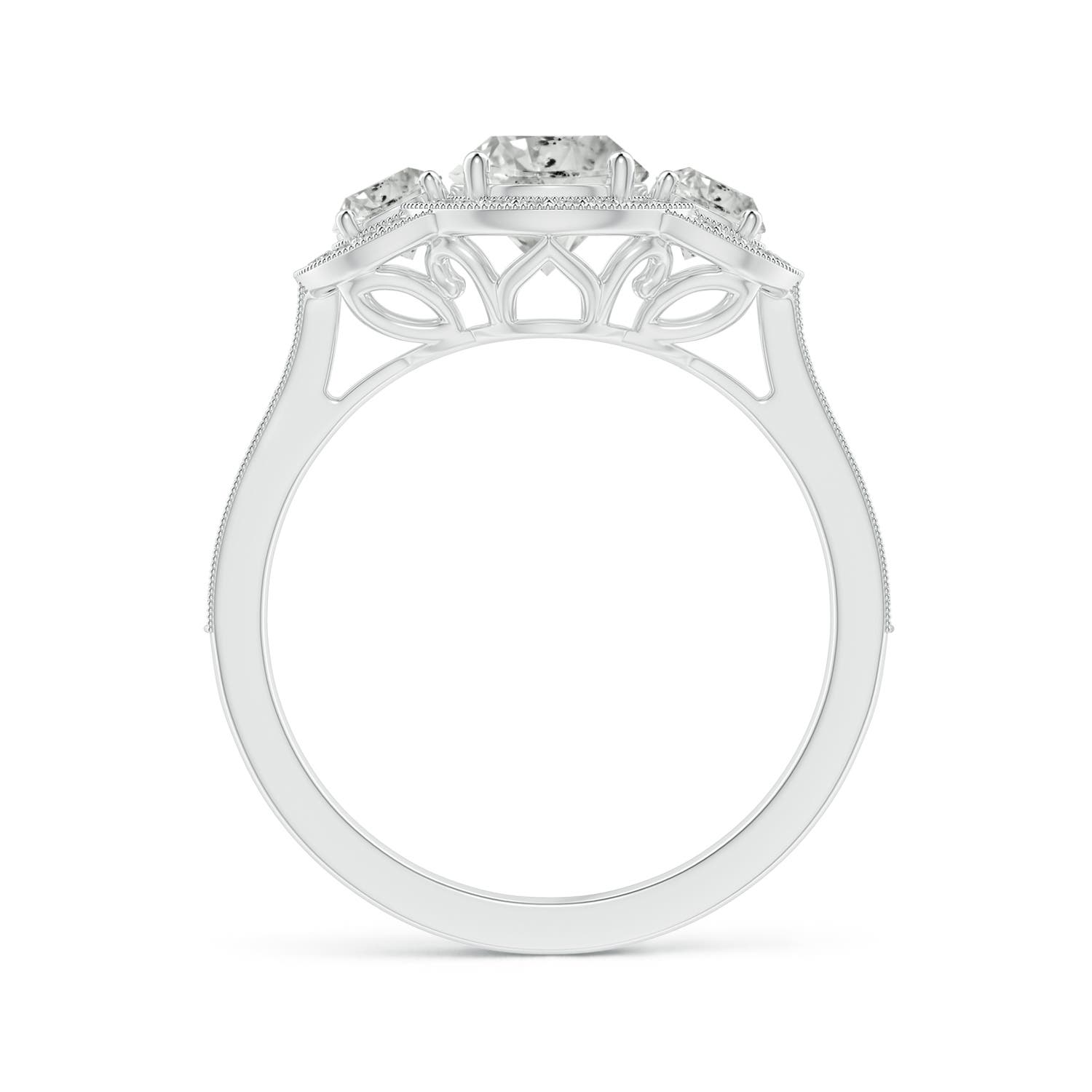 K, I3 / 1.32 CT / 14 KT White Gold