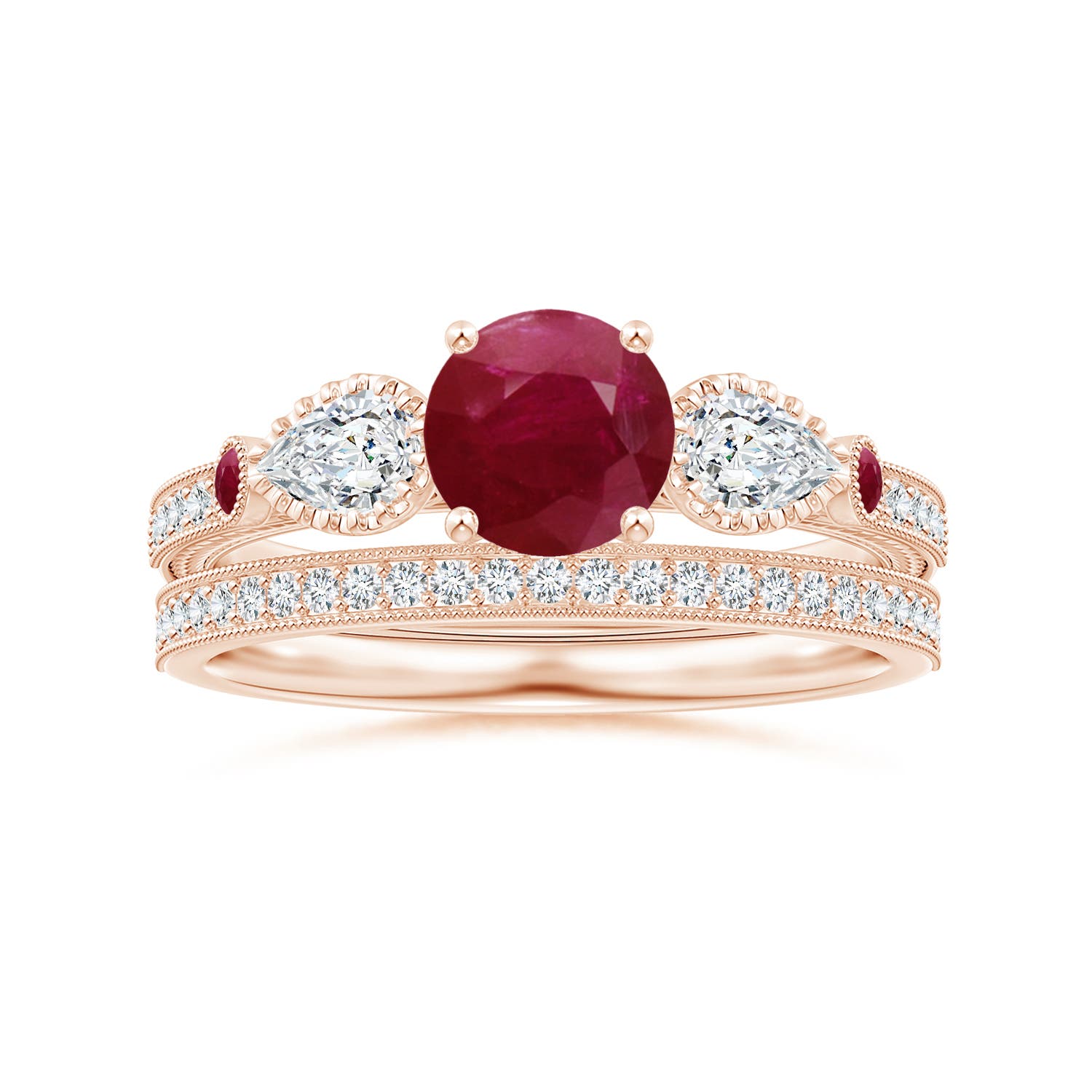 A - Ruby / 1.54 CT / 14 KT Rose Gold