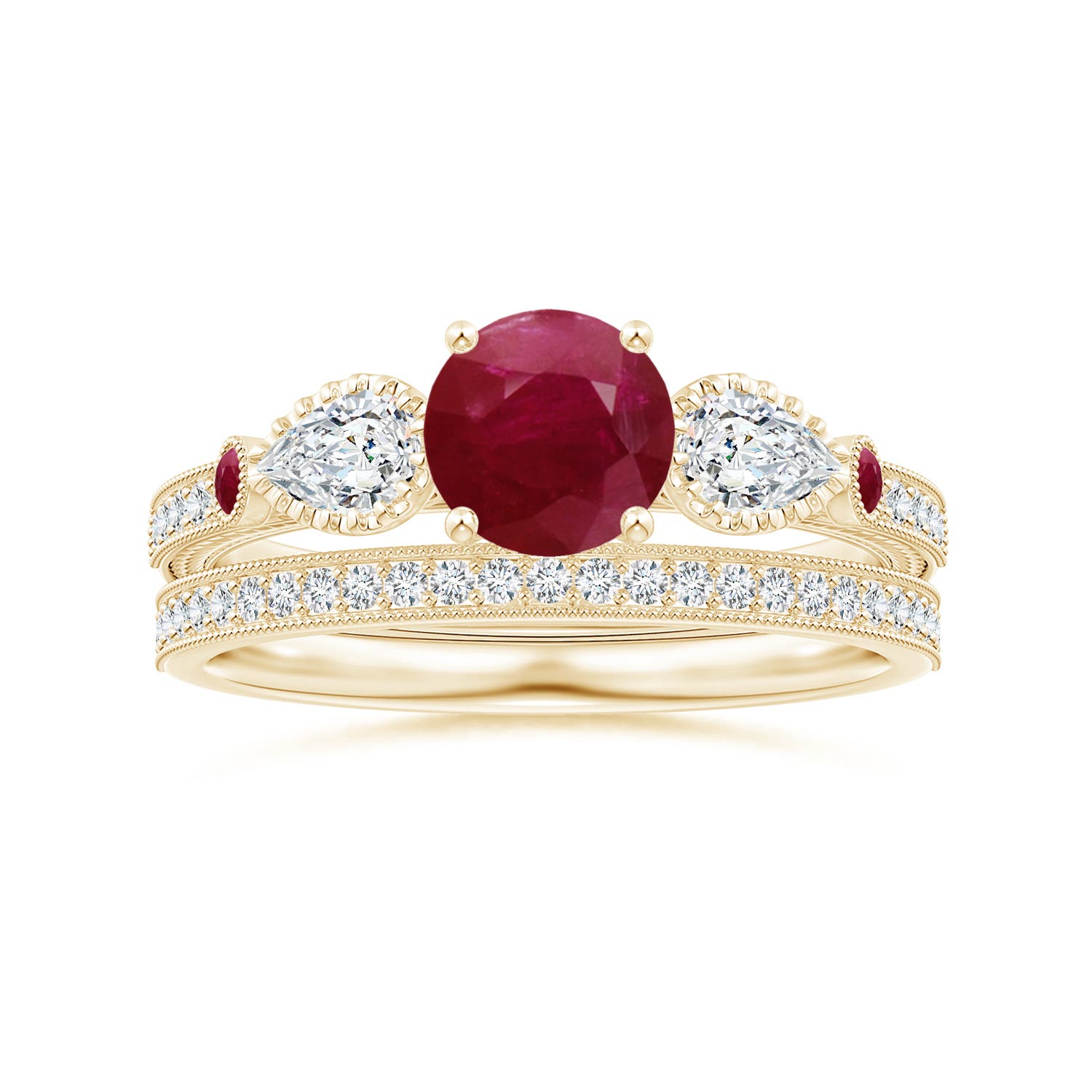 A - Ruby / 1.54 CT / 14 KT Yellow Gold